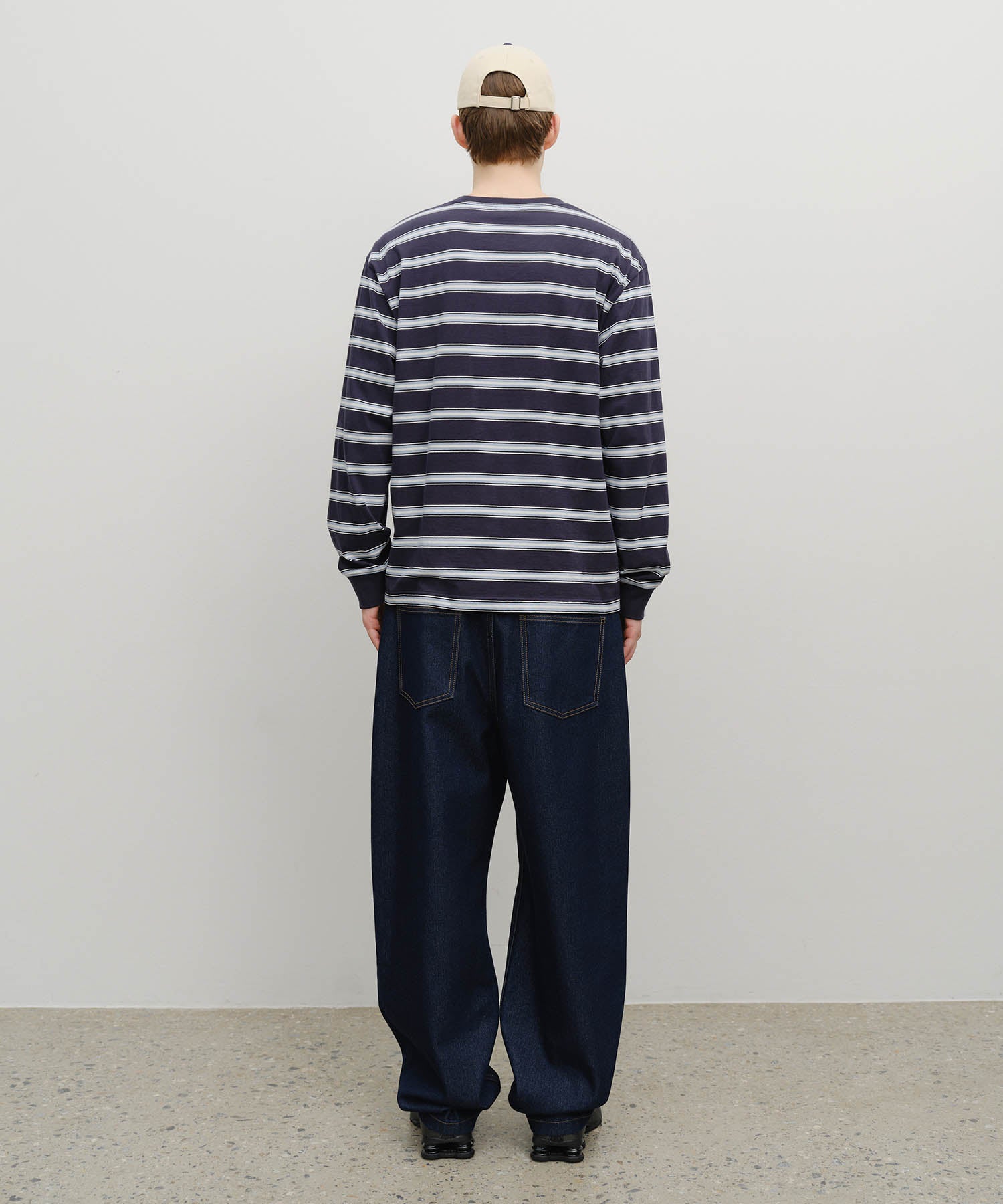 Marithe & Francois Girbaud - Wide Baggy Denim (Blue) product image 4 | TRAB K-Fashion Australia