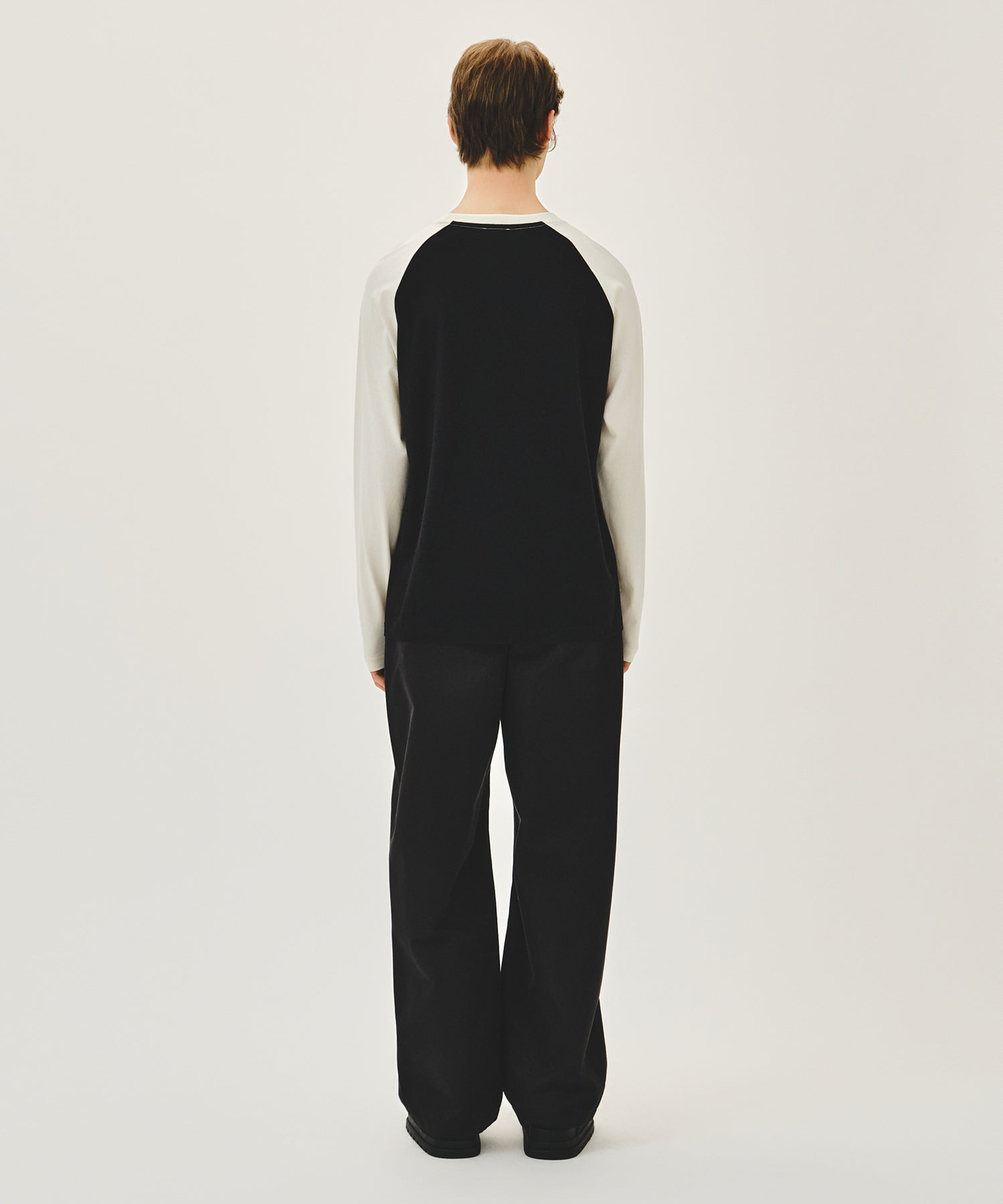 Marithe & Francois Girbaud - Curved Chino Pants (Black) product image 4 | TRAB K-Fashion Australia