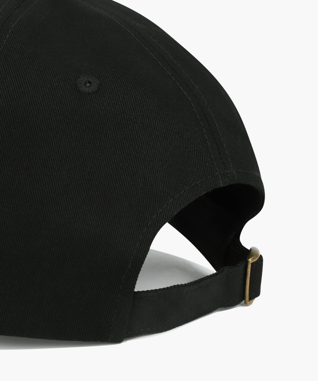 Marithe & Francois Girbaud - Classic Logo Covered Cap (Black Black) product image 4 | TRAB K-Fashion Australia