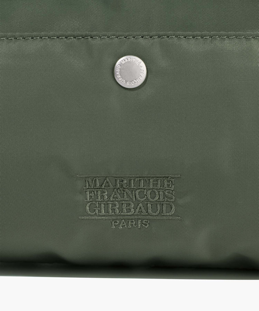 Marithe & Francois Girbaud - Classic Logo Mini Duffle Bag (Gray Khaki) product image 4 | TRAB K-Fashion Australia