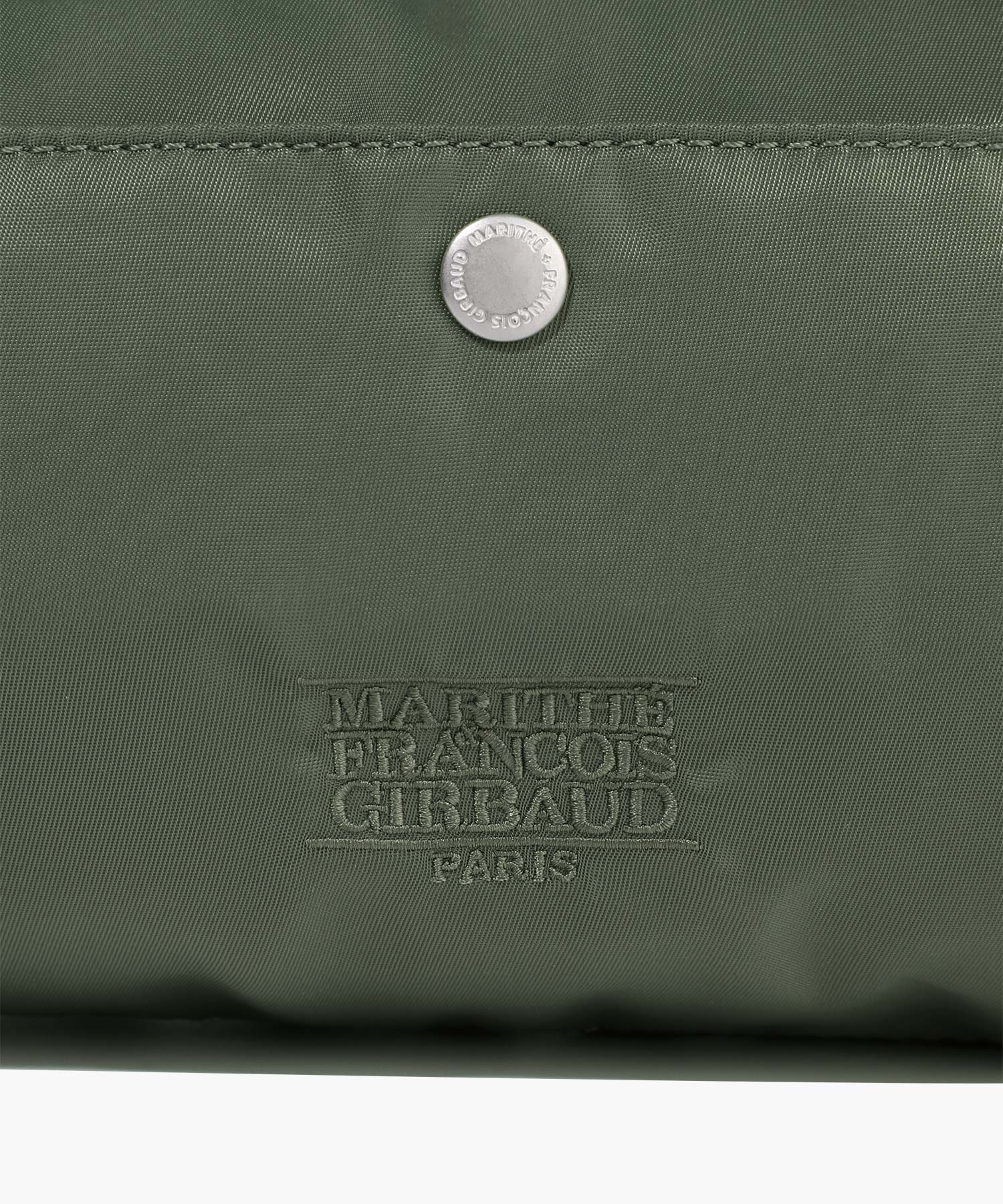 Marithe & Francois Girbaud - Classic Logo Mini Duffle Bag (Gray Khaki) product image 4 | TRAB K-Fashion Australia