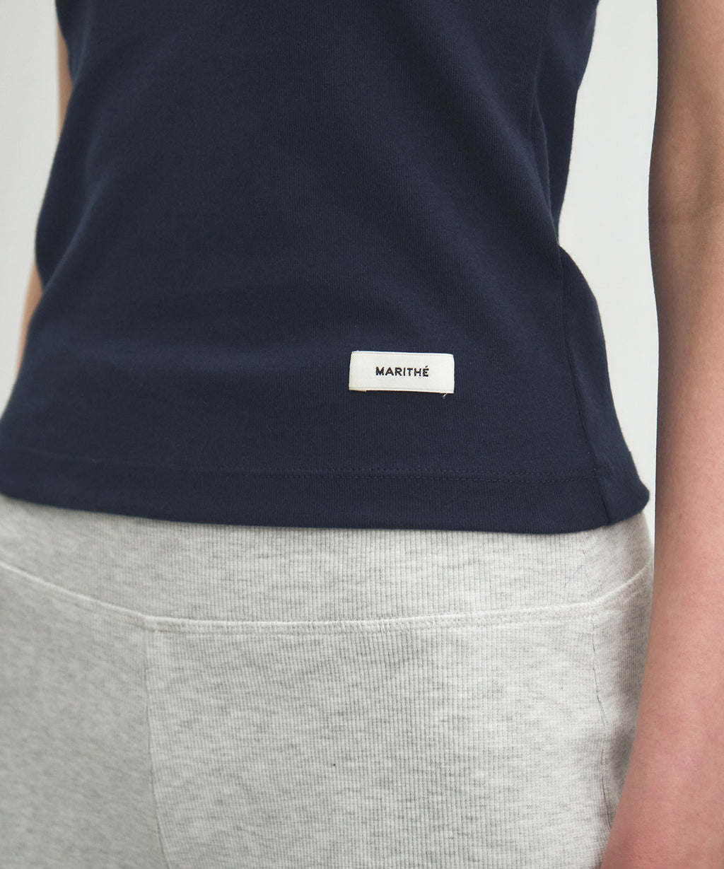 Marithe & Francois Girbaud - Basic Sleeveless (Navy) product image 4 | TRAB K-Fashion Australia