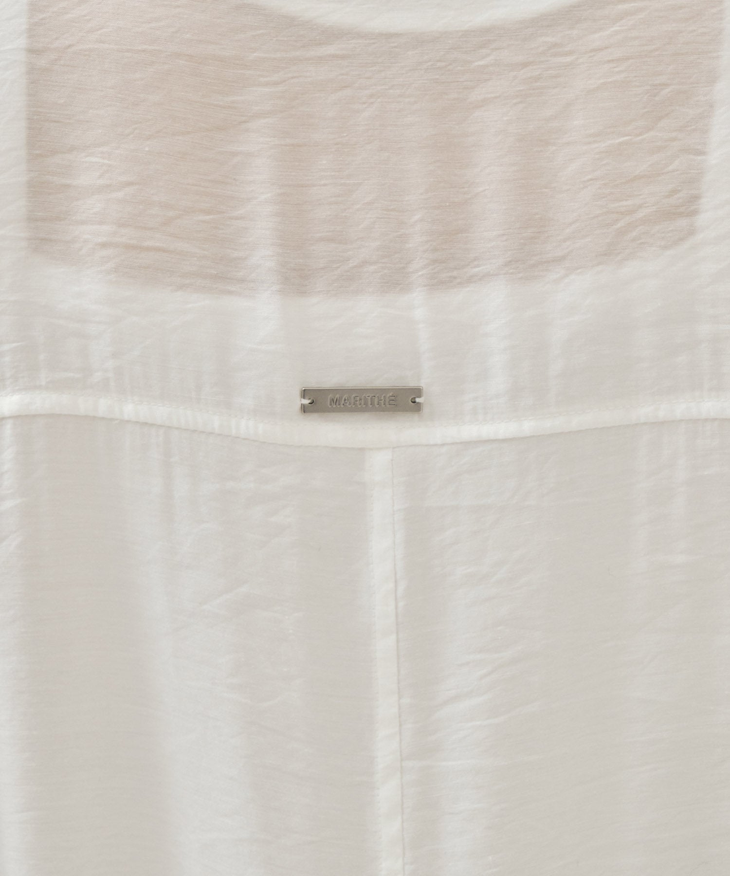 Marithe & Francois Girbaud - Crop Sheer Jacket (White) product image 4 | TRAB K-Fashion Australia