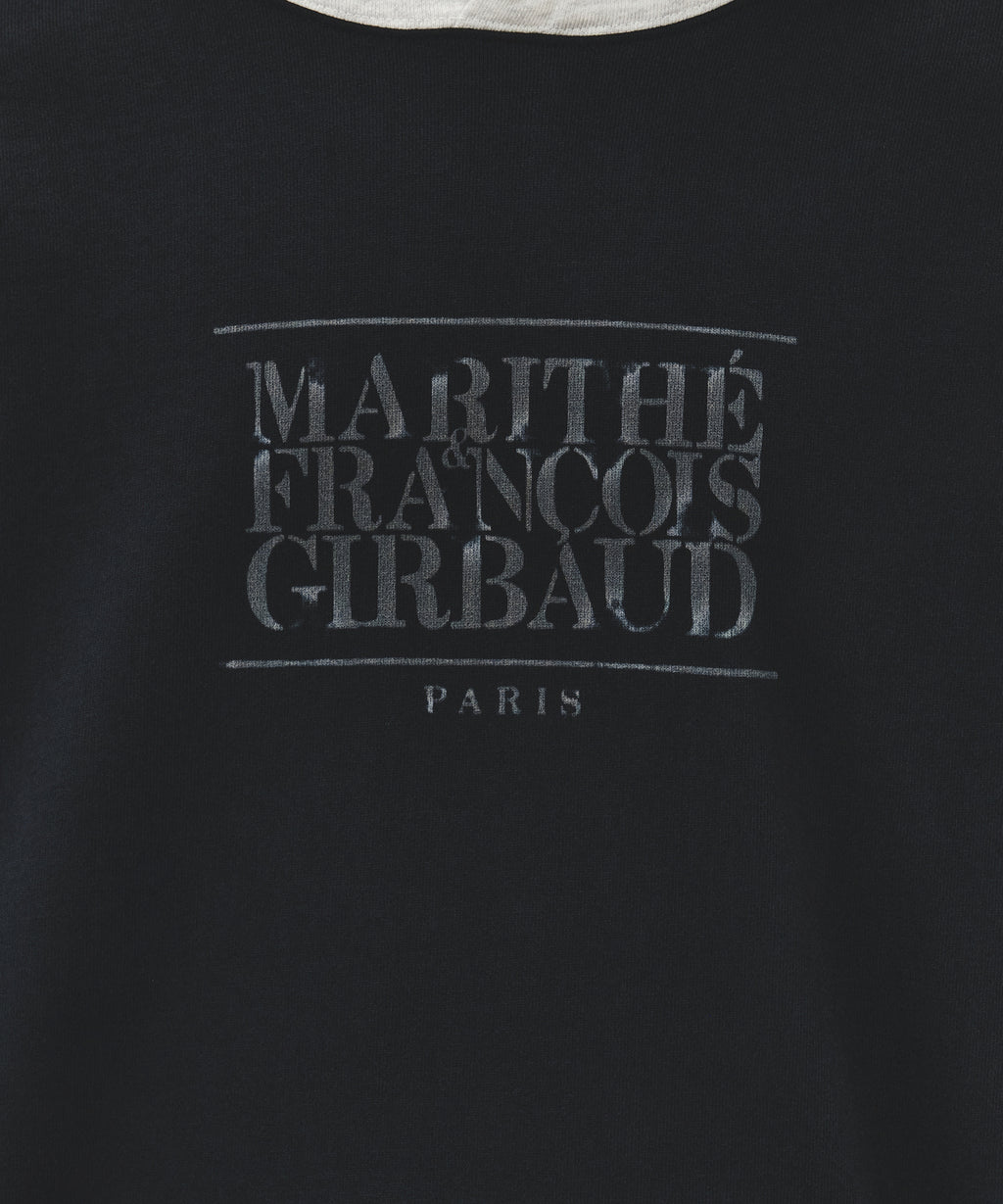 Marithe & Francois Girbaud - Shadow Classic Logo Color Block Hoodie (Navy) product image 4 | TRAB K-Fashion Australia