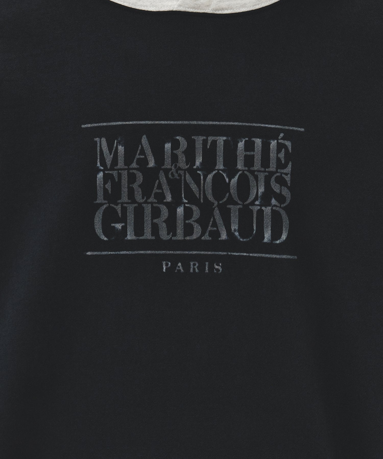 Marithe & Francois Girbaud - Shadow Classic Logo Color Block Hoodie (Navy) product image 4 | TRAB K-Fashion Australia