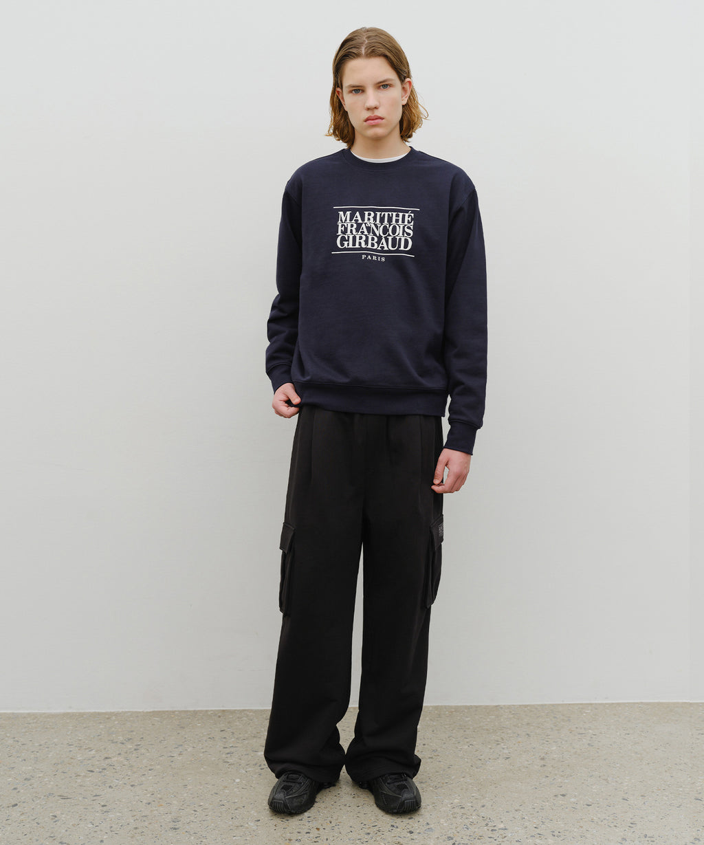 Marithe & Francois Girbaud - Classic Logo Sweatshirt (Navy) product image 4 | TRAB K-Fashion Australia