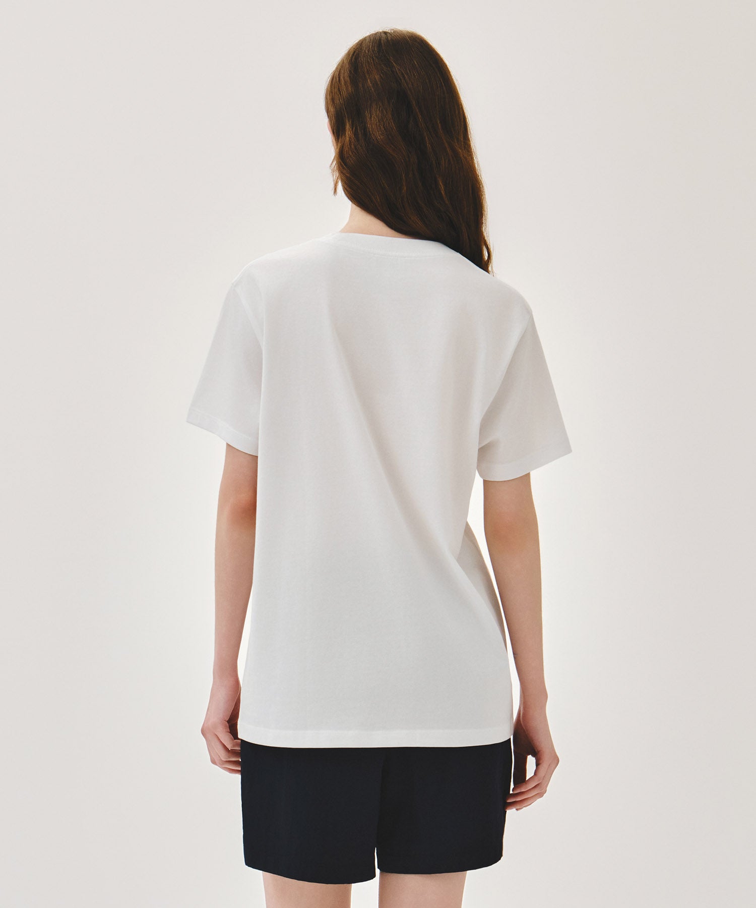Marithe & Francois Girbaud - Logo Tee+nylon Shorts Set-up (White) product image 4 | TRAB K-Fashion Australia