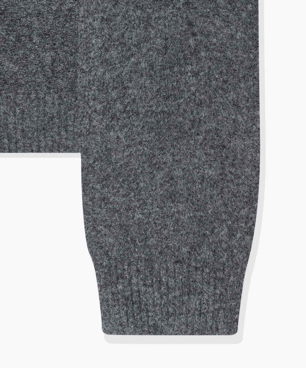Marithe & Francois Girbaud - Circle Logo Shawl Muffler (Charcoal) product image 4 | TRAB K-Fashion Australia