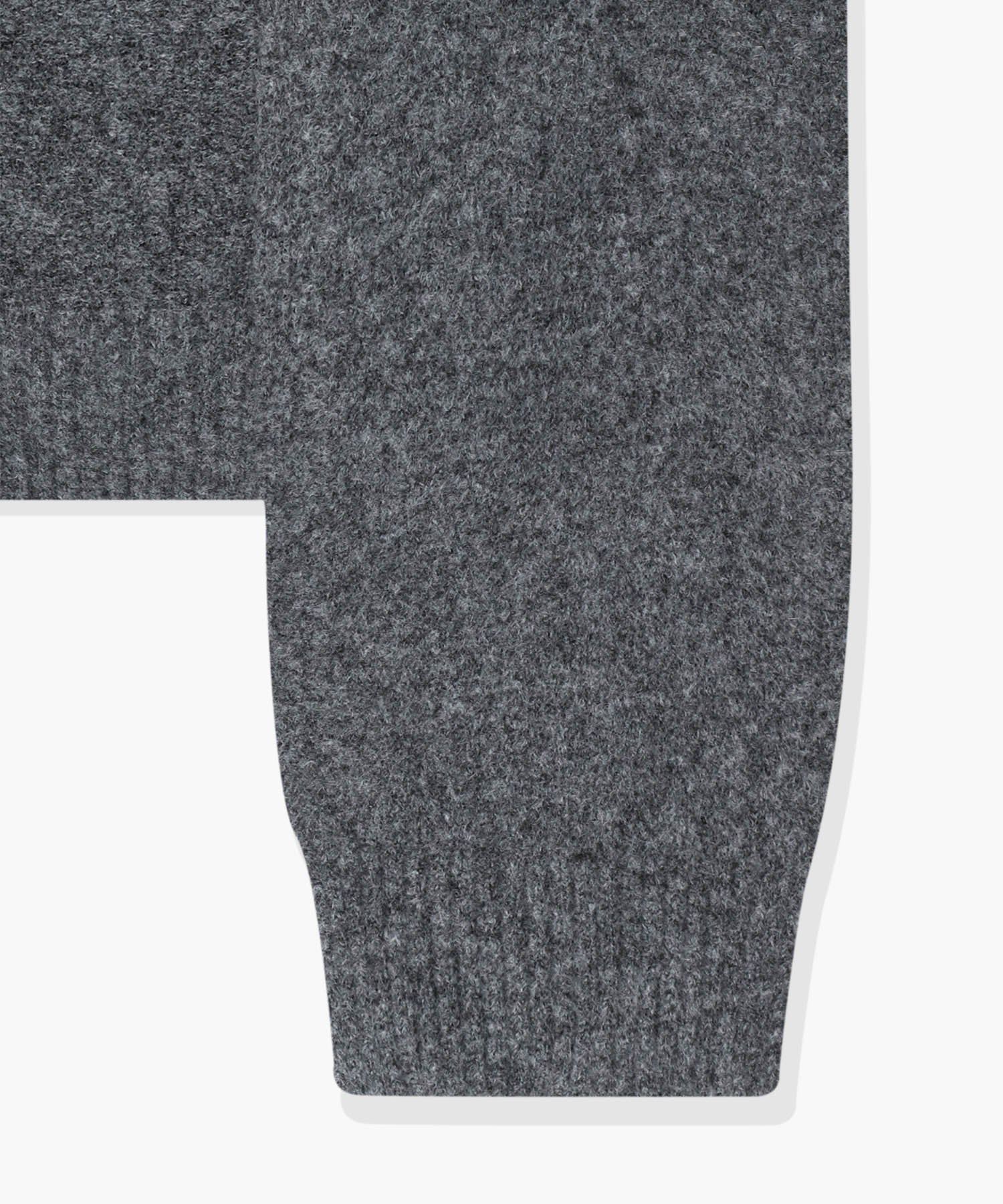 Marithe & Francois Girbaud - Circle Logo Shawl Muffler (Charcoal) product image 4 | TRAB K-Fashion Australia