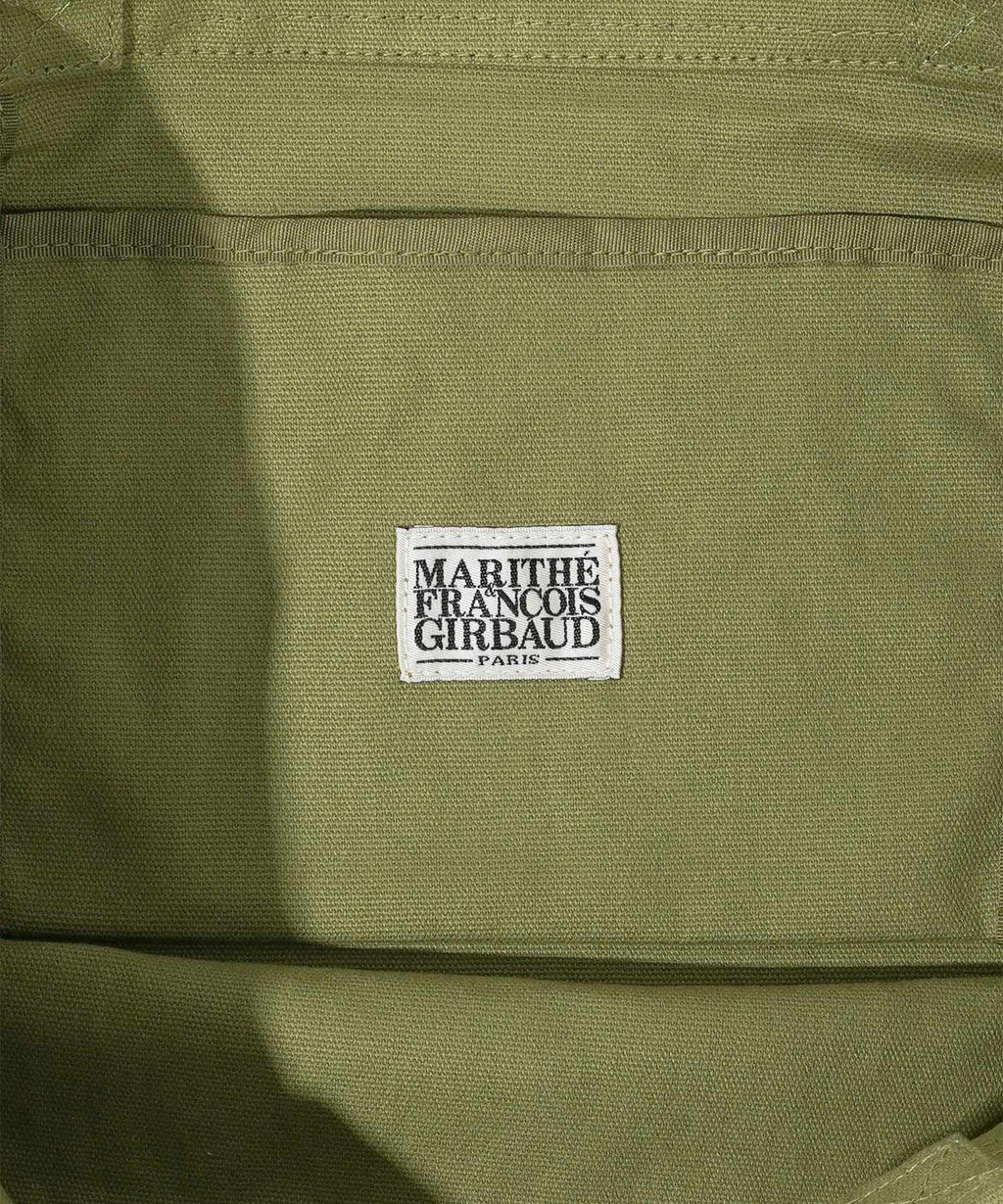 Marithe & Francois Girbaud - Classic Logo Stamp Eco Bag (Olive) product image 4 | TRAB K-Fashion Australia