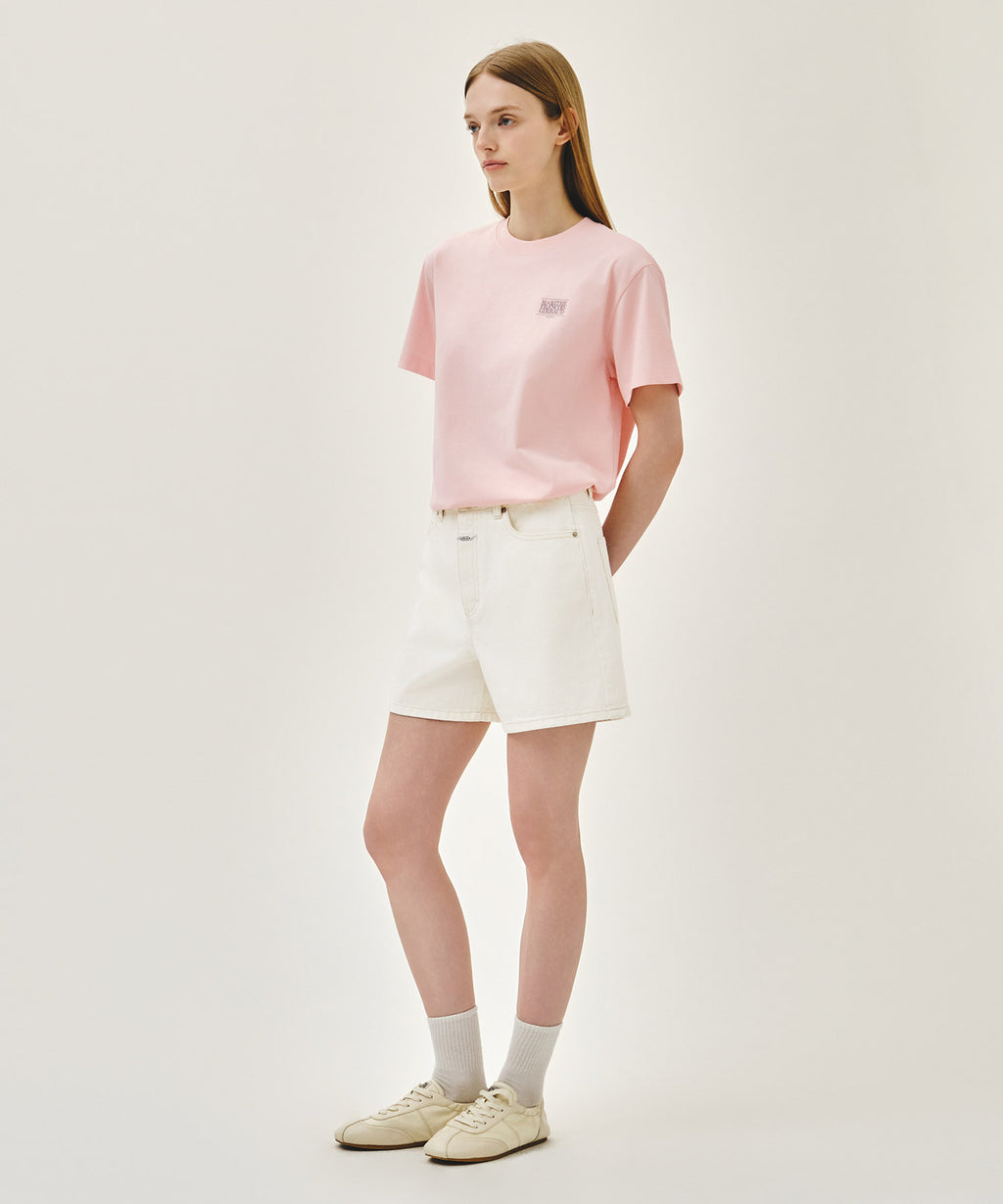 Marithe & Francois Girbaud - Denim Shorts (Ecru) product image 7 | TRAB K-Fashion Australia