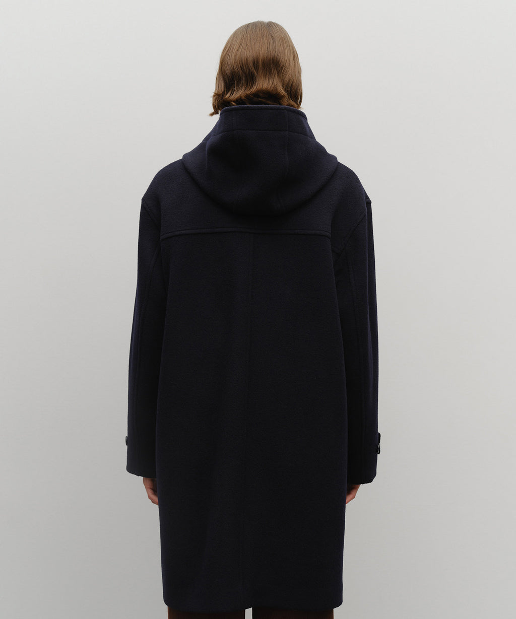 Marithe & Francois Girbaud - Long Duffle Coat (Dark Navy) product image 7 | TRAB K-Fashion Australia
