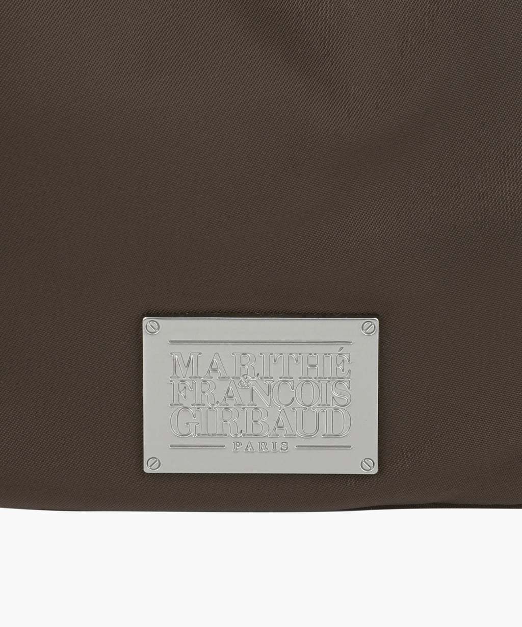 Marithe & Francois Girbaud - Classic Logo Hobo Bag (Brown) product image 4 | TRAB K-Fashion Australia
