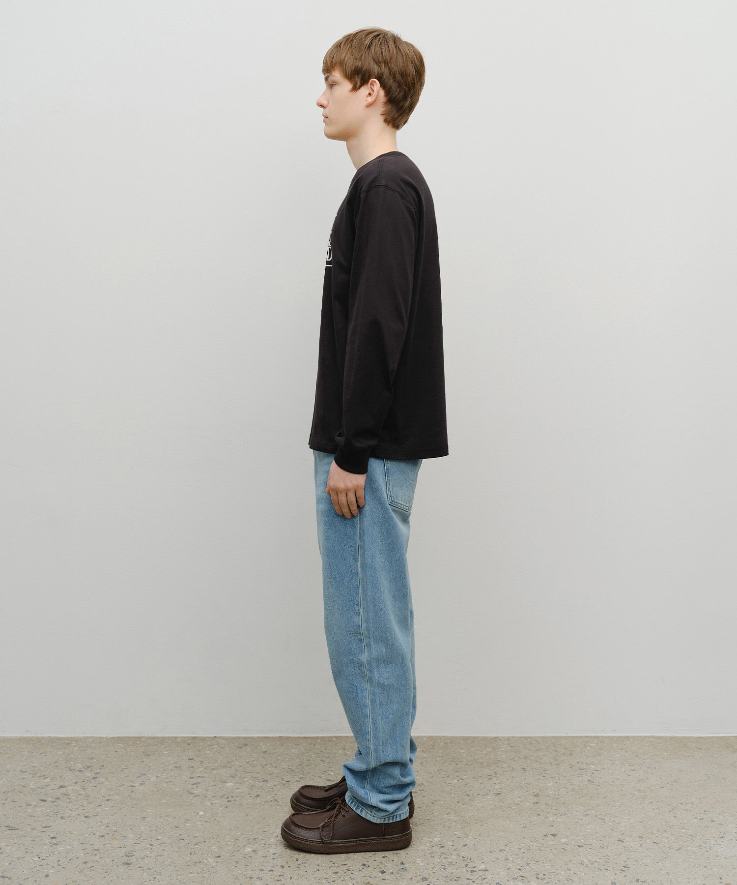 Marithe & Francois Girbaud - Slim Straight Denim Pants (Light Blue) product image 4 | TRAB K-Fashion Australia