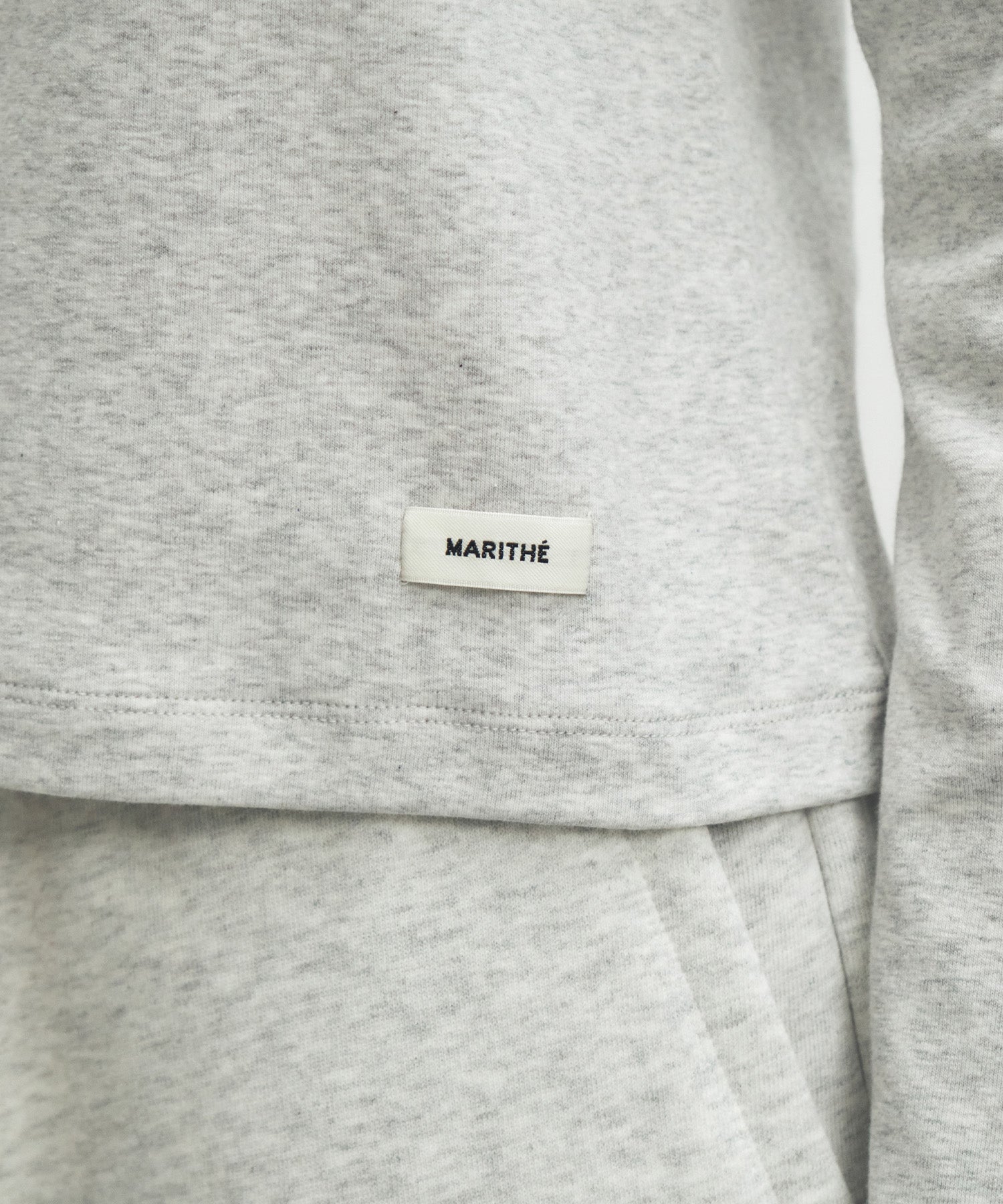 Marithe & Francois Girbaud - Basic Long Sleeve (Light Heather Gray) product image 4 | TRAB K-Fashion Australia
