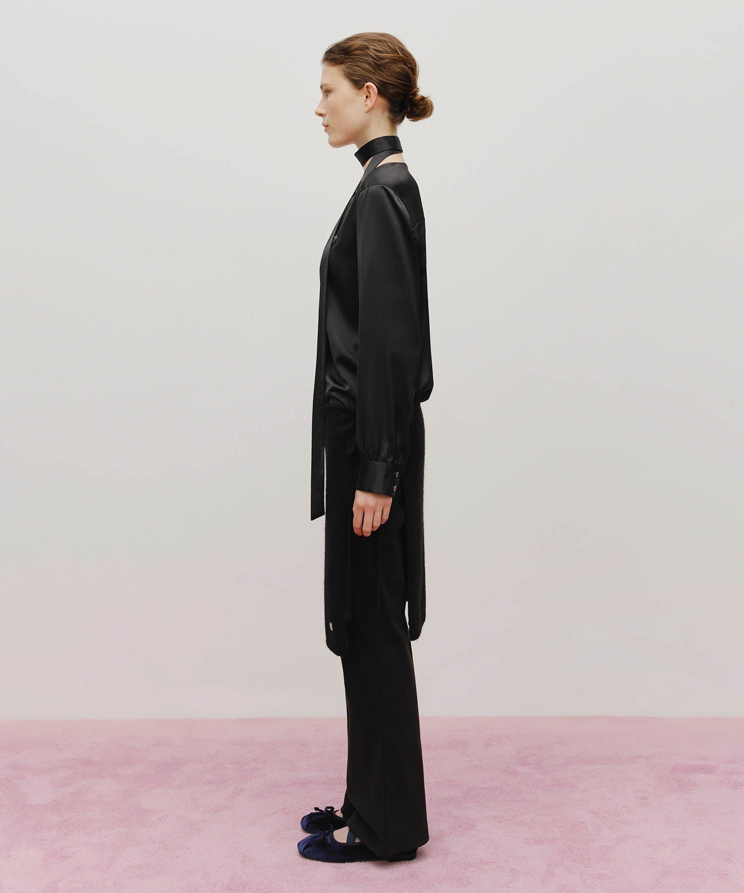 Marithe & Francois Girbaud - Knit Layered Skirt (Black) product image 4 | TRAB K-Fashion Australia