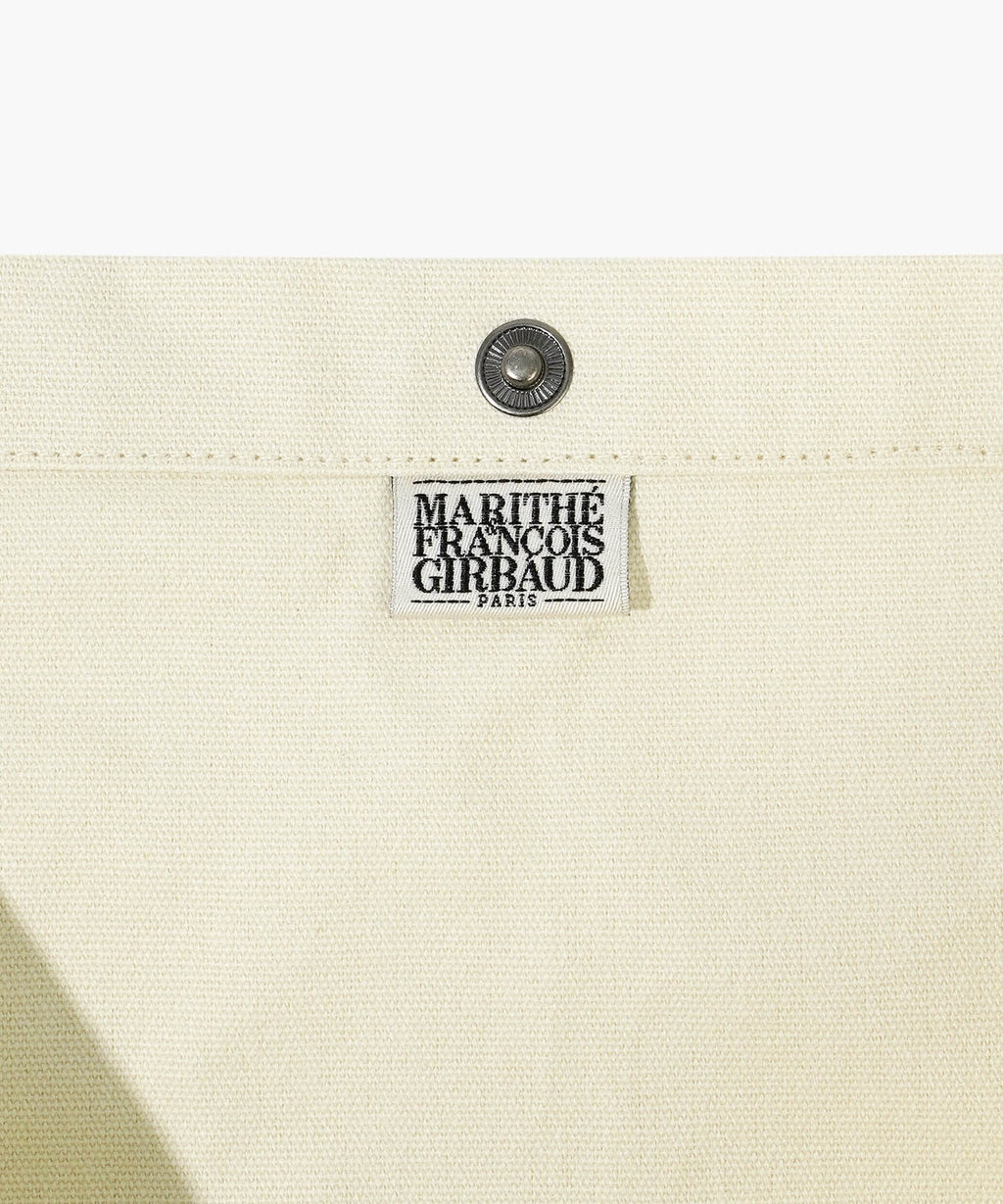Marithe & Francois Girbaud - Flower Classic Logo One Shoulder Eco Bag (Cream) product image 4 | TRAB K-Fashion Australia