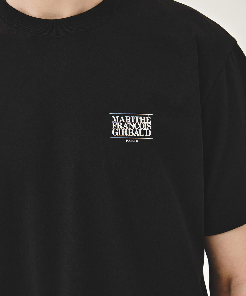 Marithe & Francois Girbaud - Aerocool Small Classic Logo Tee (Black) product image 4 | TRAB K-Fashion Australia