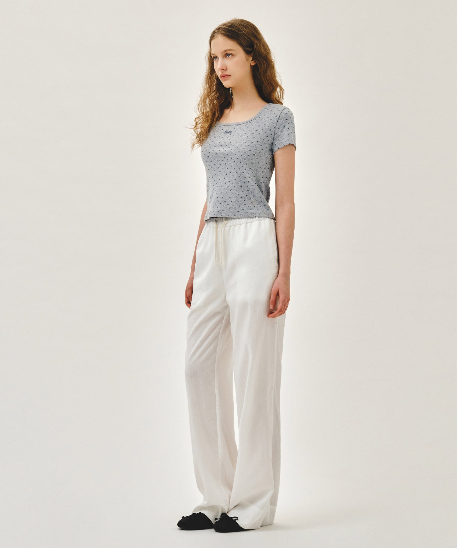 Marithe & Francois Girbaud - Marine Easy Pants (White) product image 4 | TRAB K-Fashion Australia