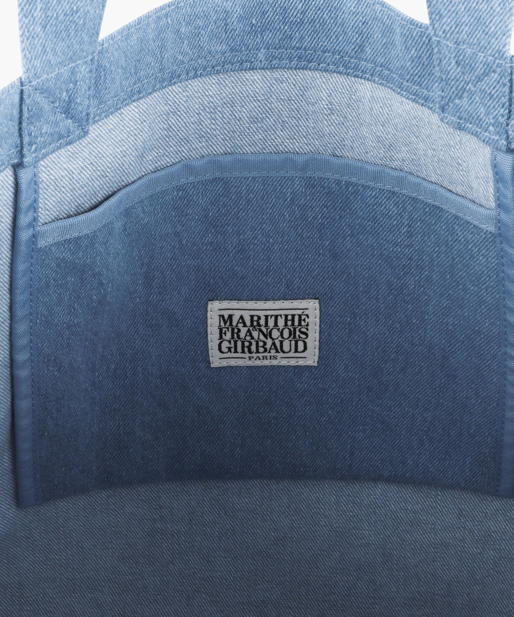 Marithe & Francois Girbaud - Lemon Classic Logo Eco Bag (Blue) product image 4 | TRAB K-Fashion Australia