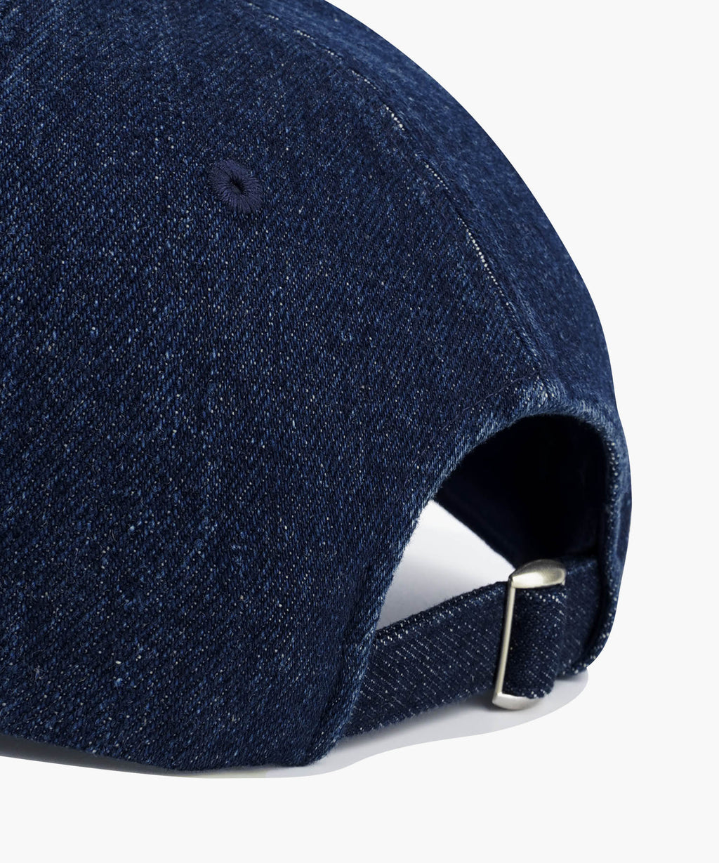 Marithe & Francois Girbaud - Small Classic Logo Washing Cap (Indigo) product image 4 | TRAB K-Fashion Australia