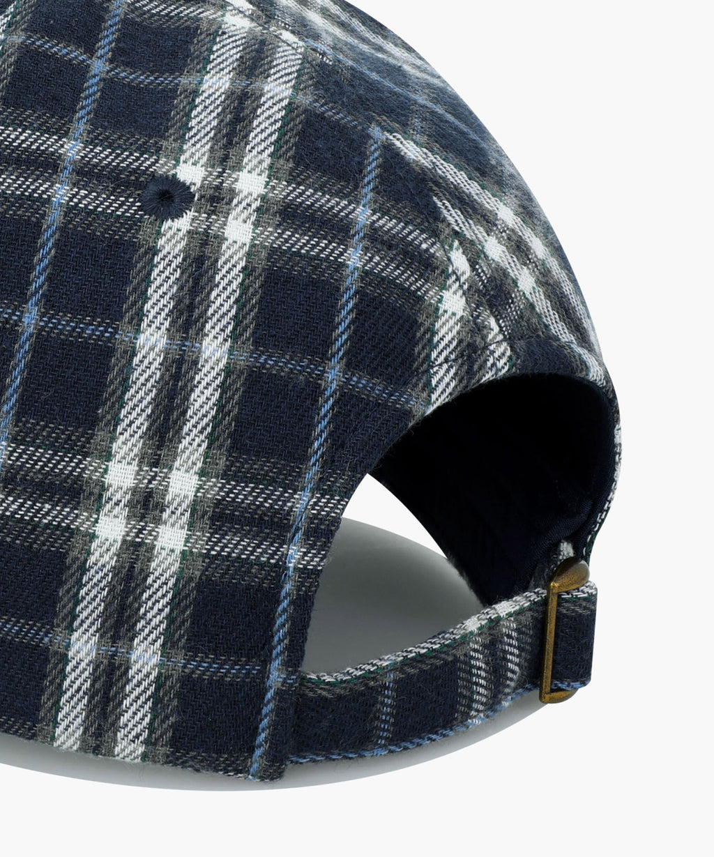Marithe & Francois Girbaud - Classic Logo Two Tone Check Cap (Navy) product image 4 | TRAB K-Fashion Australia