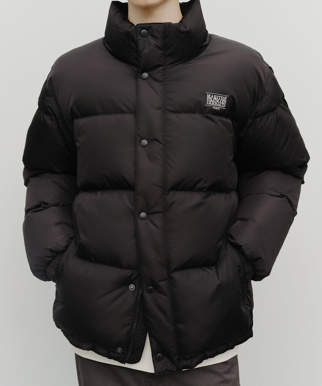 Marithe & Francois Girbaud - Classic Logo Down Jacket (Black) product image 4 | TRAB K-Fashion Australia