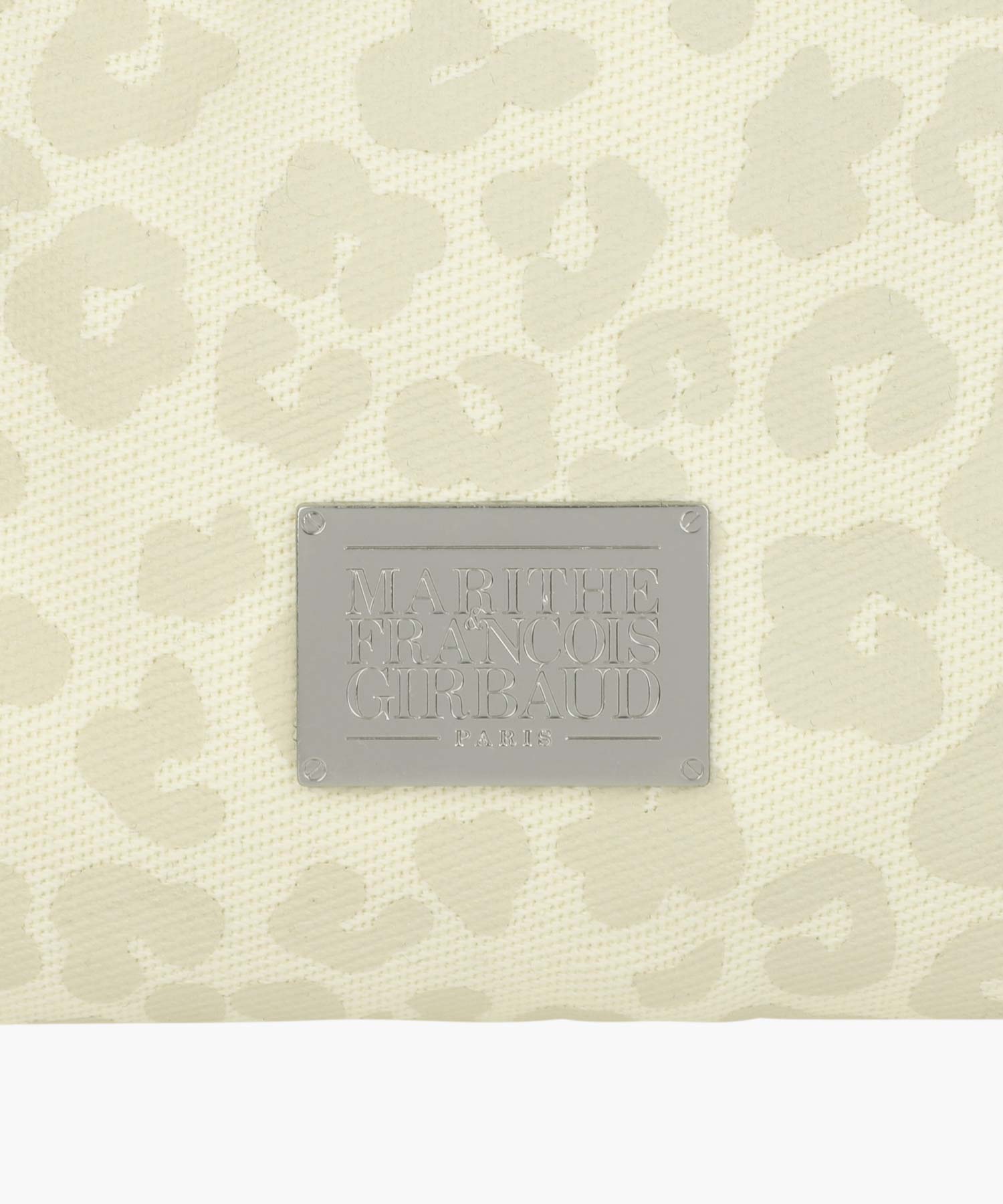 Marithe & Francois Girbaud - Classic Logo Pattern Canvas Shoulder Bag (Ivory) product image 4 | TRAB K-Fashion Australia