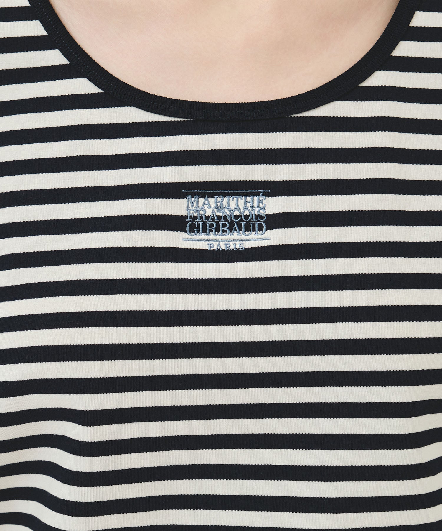Marithe & Francois Girbaud - Small Classic Logo Sleeveless (Dark Navy) product image 4 | TRAB K-Fashion Australia