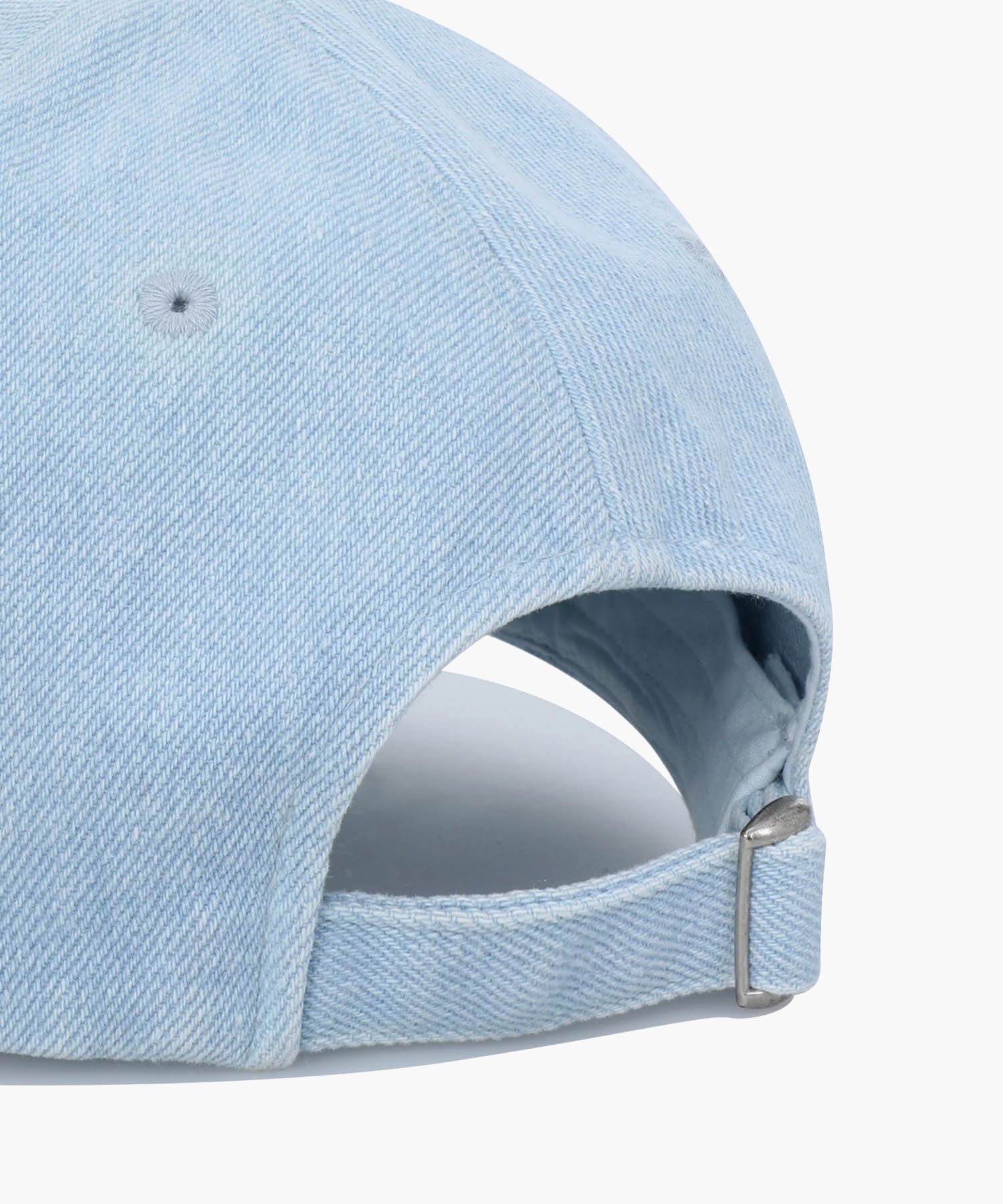 Marithe & Francois Girbaud - Denim Washing Regular Logo Ball Cap (Light Blue) product image 4 | TRAB K-Fashion Australia