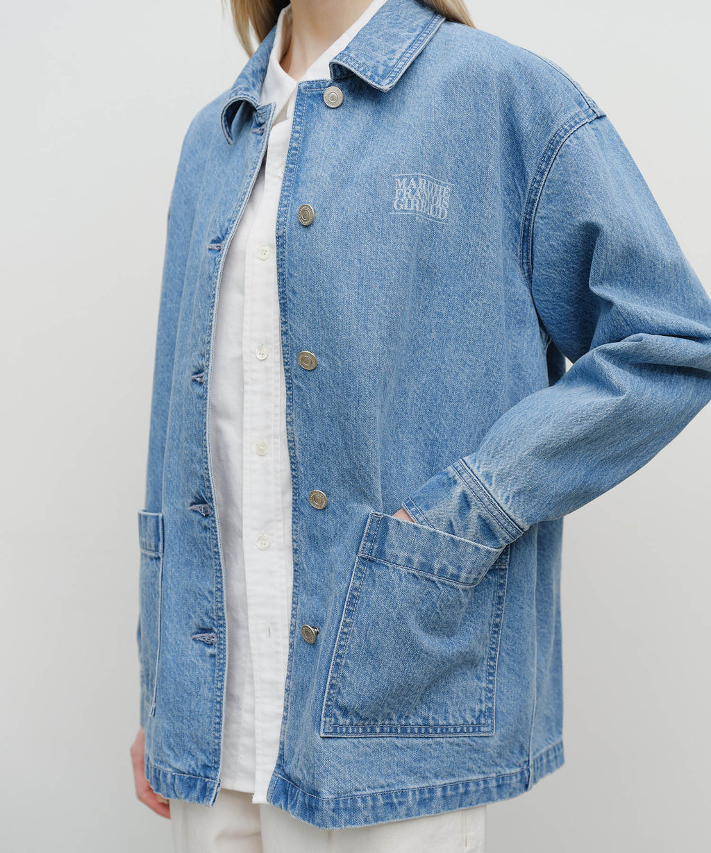 Marithe & Francois Girbaud - French Denim Work Jacket (Light Blue) product image 4 | TRAB K-Fashion Australia
