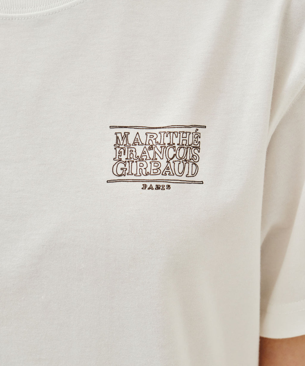 Marithe & Francois Girbaud - Doodle Bear Tee (White) product image 4 | TRAB K-Fashion Australia