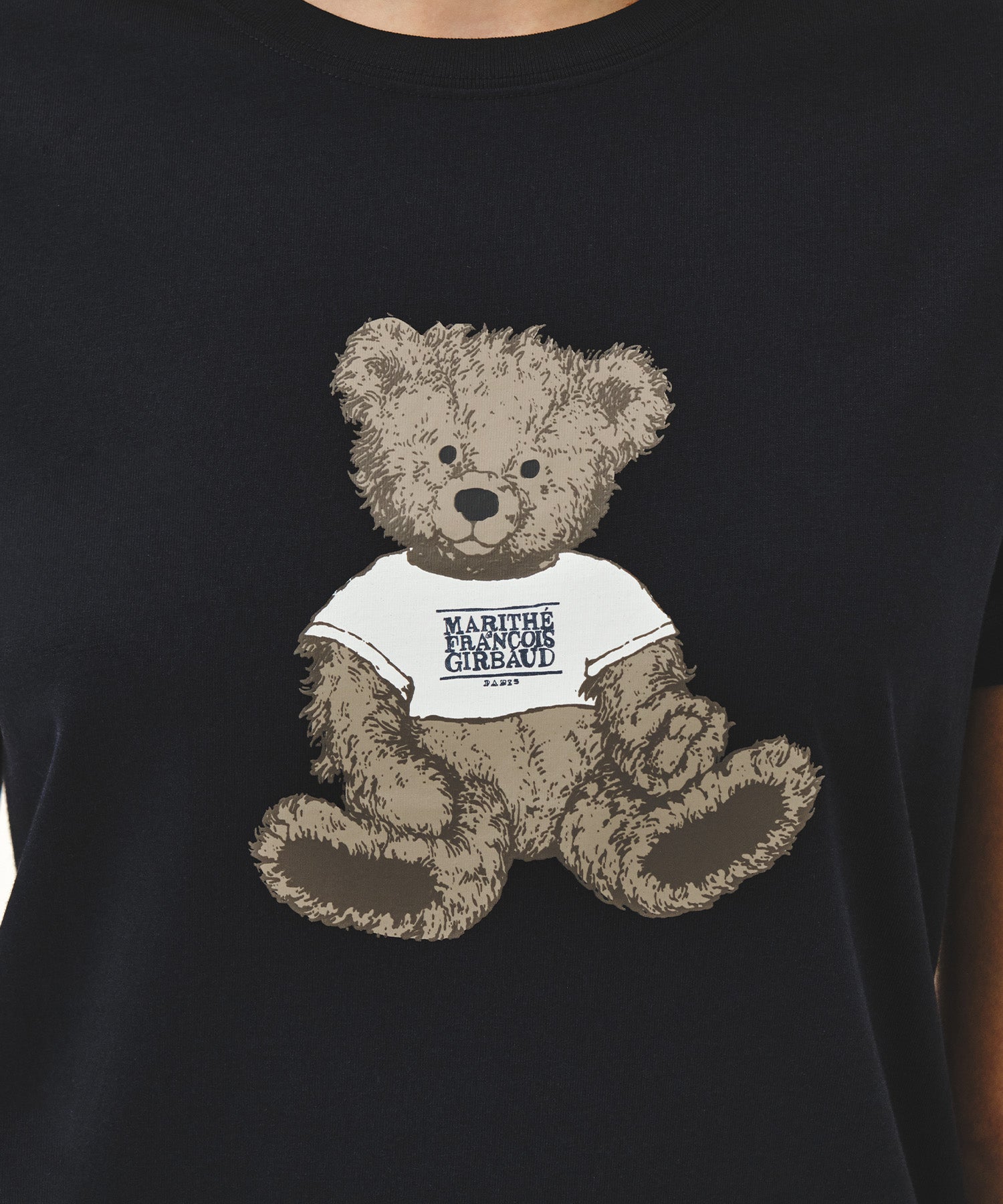 Marithe & Francois Girbaud - Doodle Bear Tee (Navy) product image 4 | TRAB K-Fashion Australia