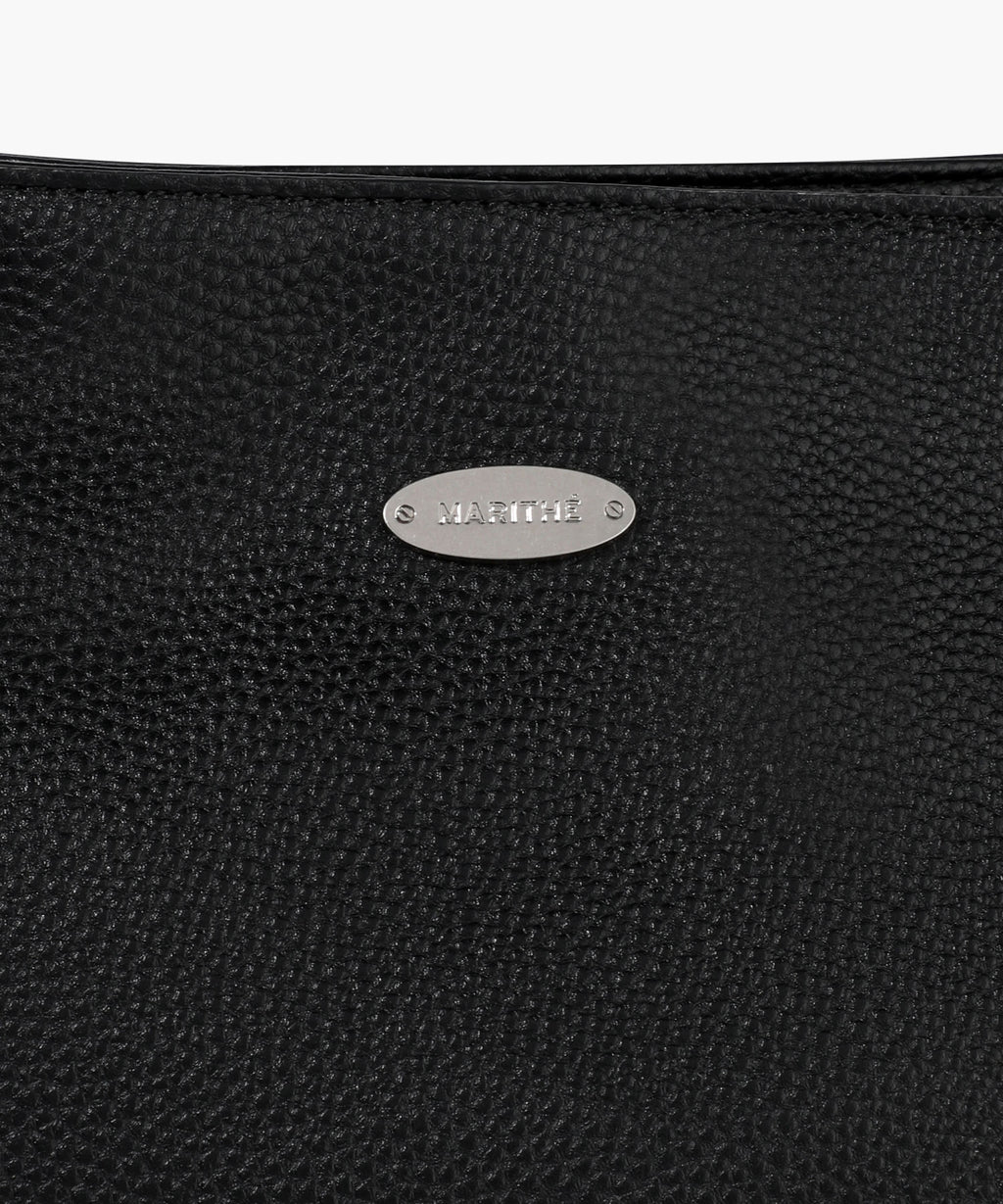 Marithe & Francois Girbaud - Regular Logo Bucket Bag (Black) product image 4 | TRAB K-Fashion Australia