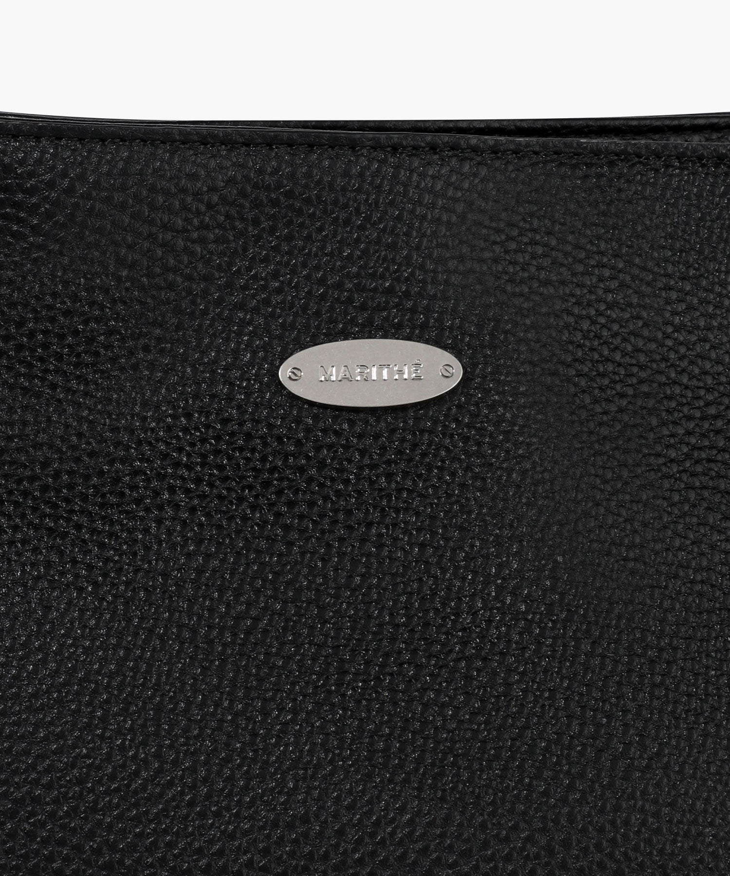 Marithe & Francois Girbaud - Regular Logo Bucket Bag (Black) product image 4 | TRAB K-Fashion Australia