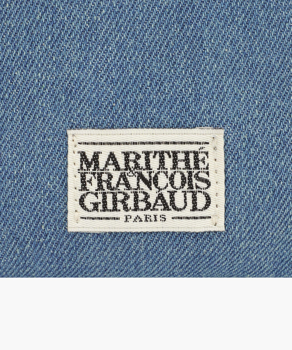 Marithe & Francois Girbaud - Classic Logo Denim Pouch (Blue) product image 4 | TRAB K-Fashion Australia