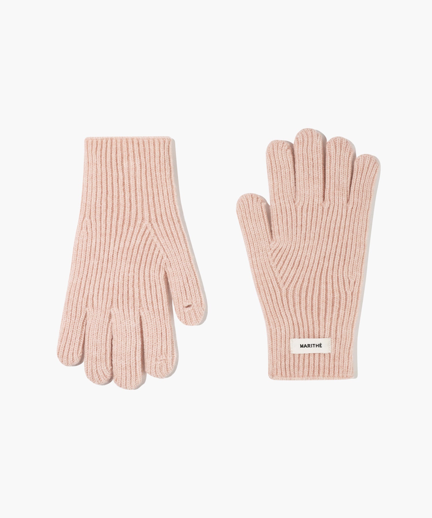 Marithe & Francois Girbaud - Regular Logo Muffler&glove (Pink) product image 4 | TRAB K-Fashion Australia