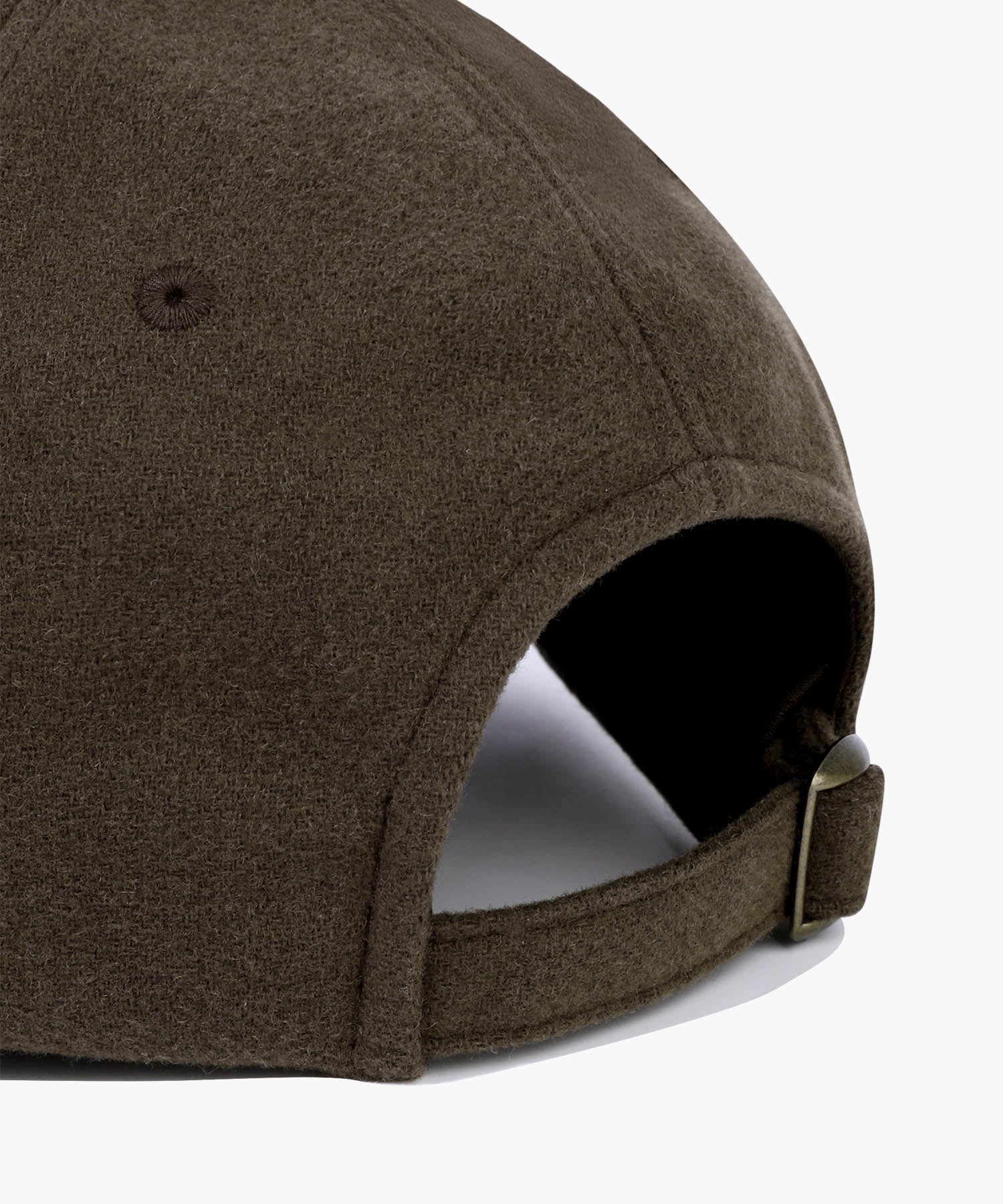 Marithe & Francois Girbaud - Classic Logo Color Block Wool Cap (Brown) product image 4 | TRAB K-Fashion Australia
