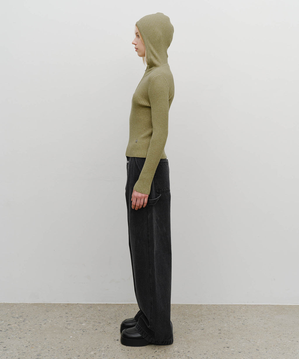 Marithe & Francois Girbaud - Carpenter Denim Pants (Black) product image 4 | TRAB K-Fashion Australia