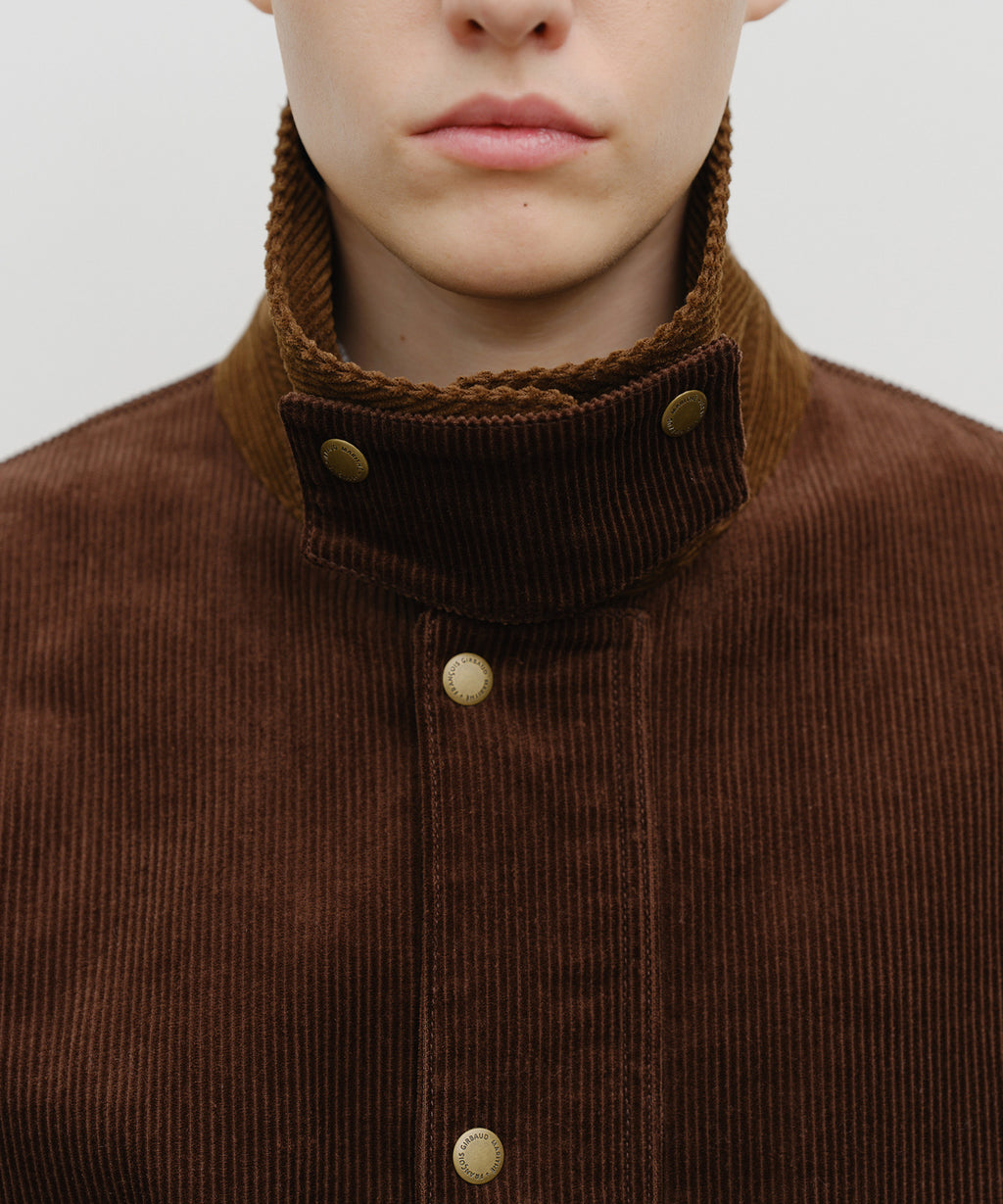 Marithe & Francois Girbaud - Corduroy Hunting Jacket (Brown) product image 4 | TRAB K-Fashion Australia