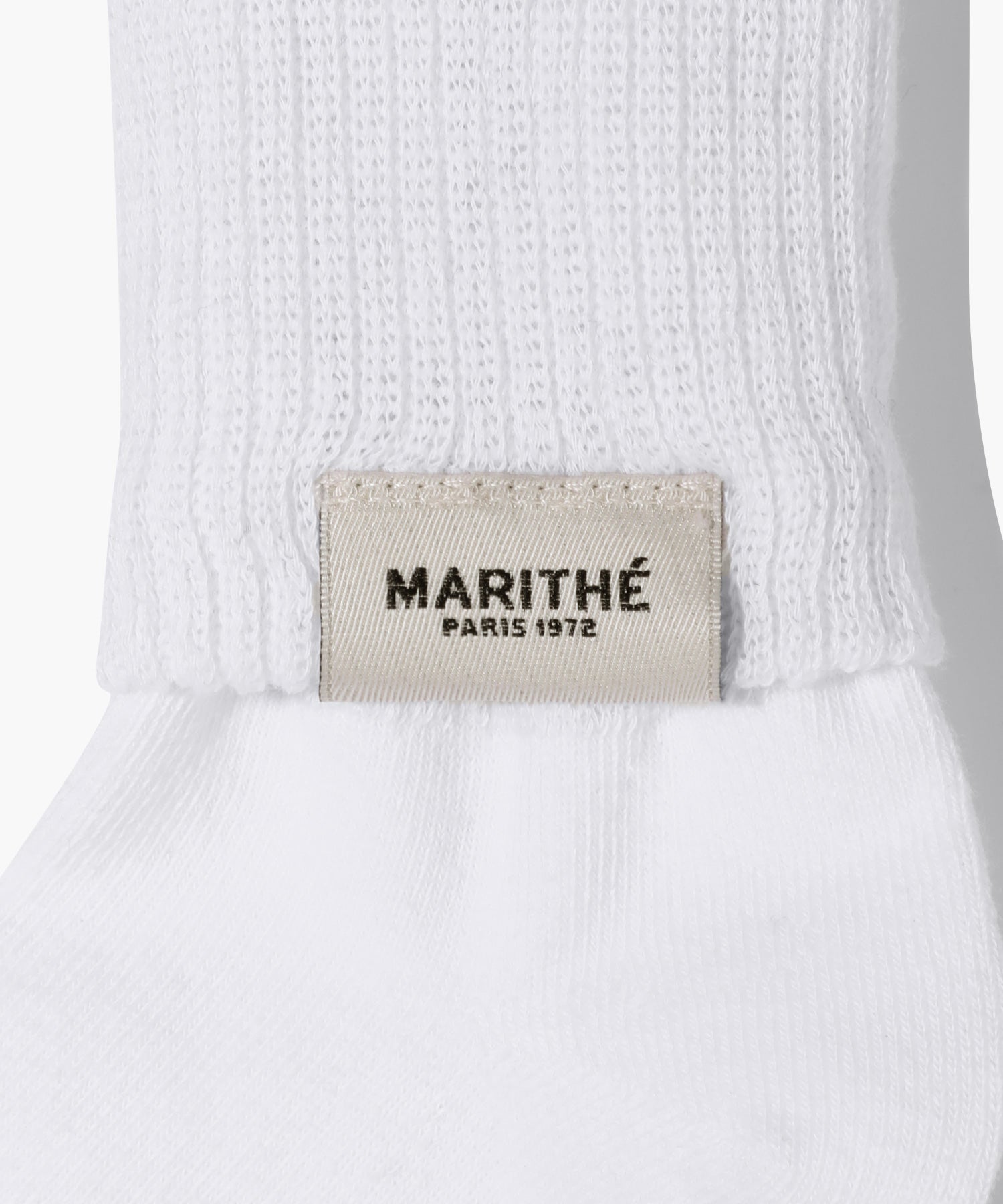 Marithe & Francois Girbaud - Regular Logo Socks (White) product image 4 | TRAB K-Fashion Australia