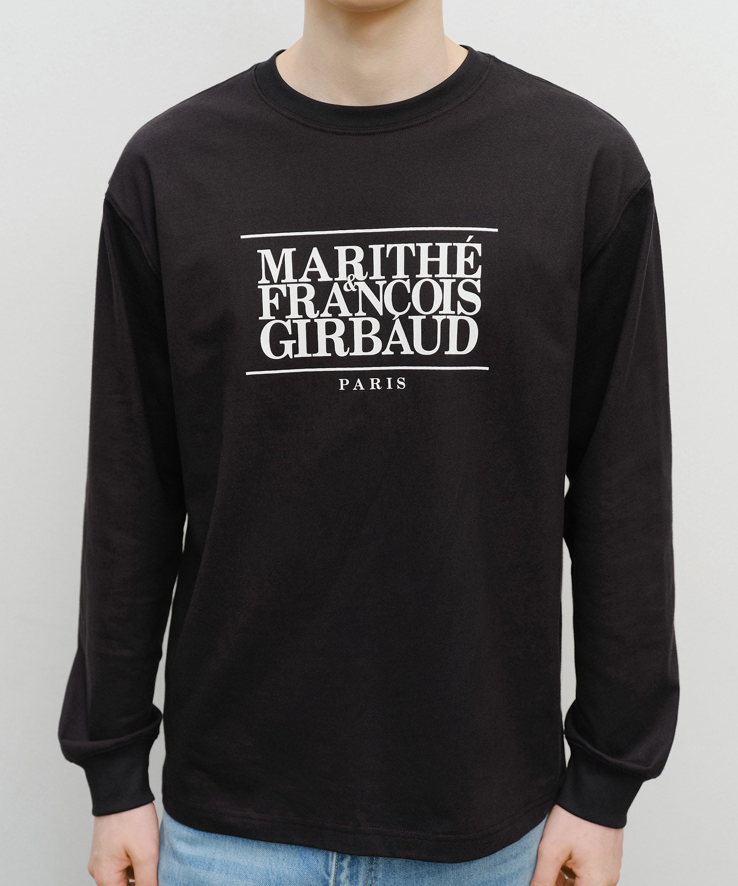 Marithe & Francois Girbaud - Classic Logo Long Sleeve (Black) product image 4 | TRAB K-Fashion Australia