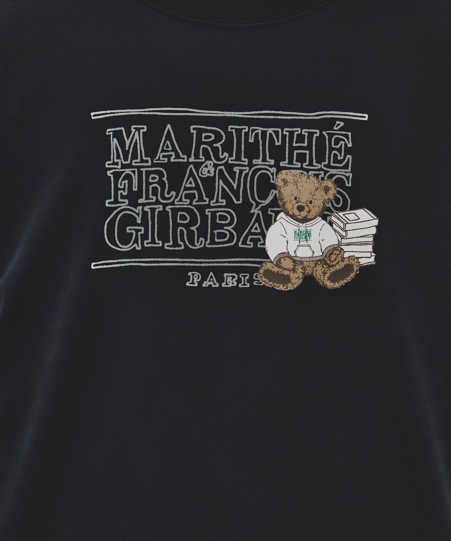 Marithe & Francois Girbaud - Doodle Classic Logo Long Sleeve Tee (Navy) product image 4 | TRAB K-Fashion Australia