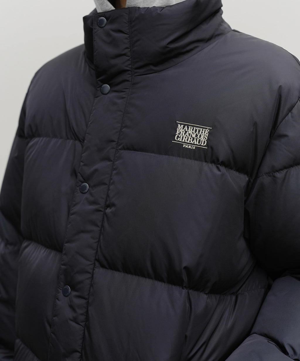 Marithe & Francois Girbaud - Classic Logo Down Jacket (Navy) product image 4 | TRAB K-Fashion Australia