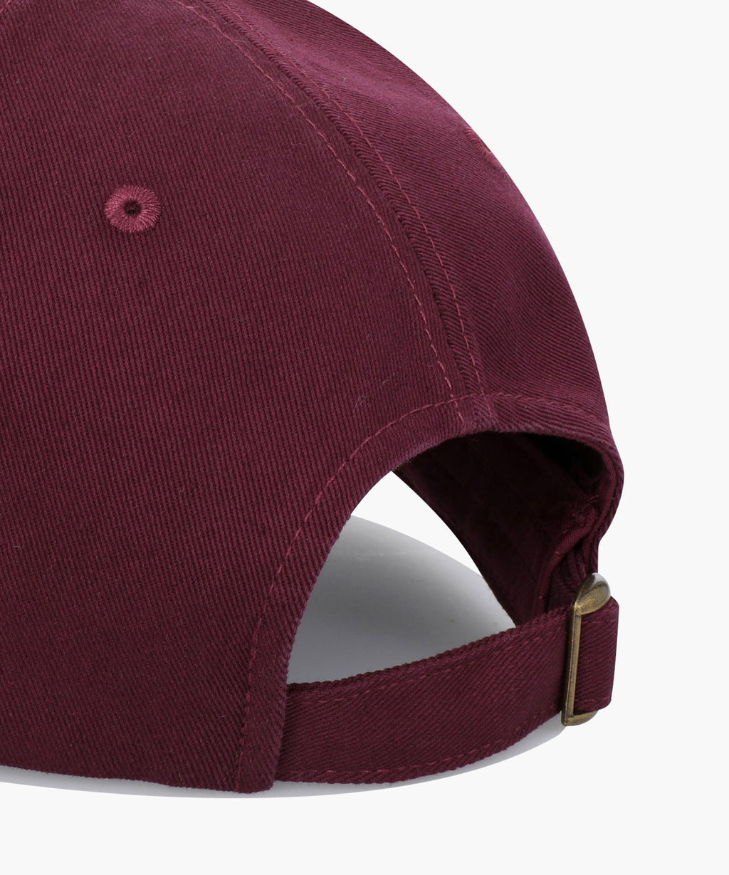 Marithe & Francois Girbaud - Regular Logo Ball Cap (Burgundy) product image 4 | TRAB K-Fashion Australia