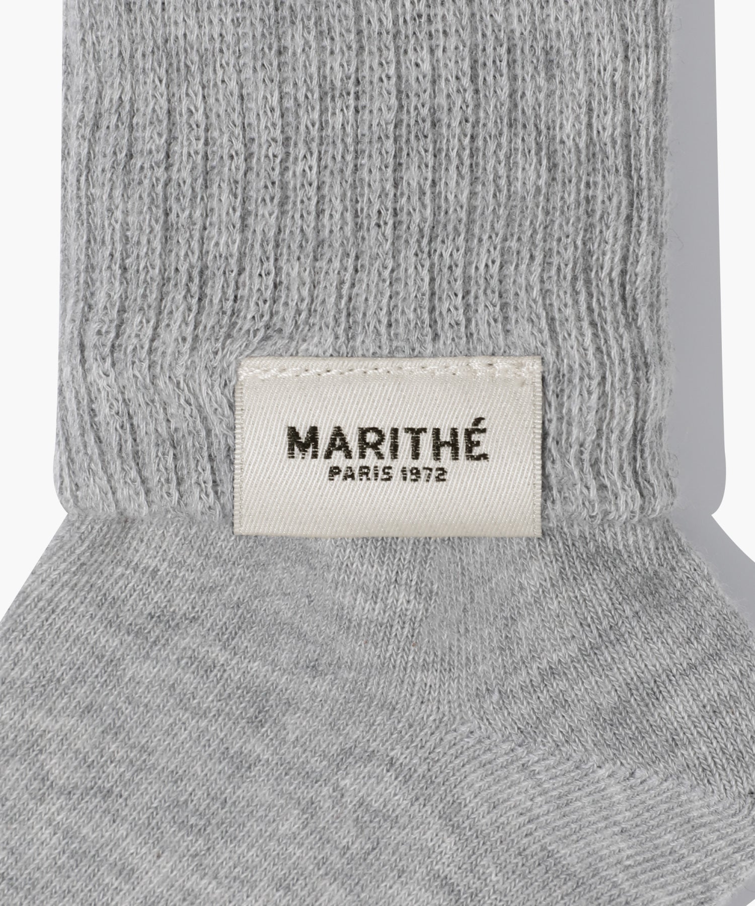Marithe & Francois Girbaud - Regular Logo Socks (Light Gray) product image 4 | TRAB K-Fashion Australia
