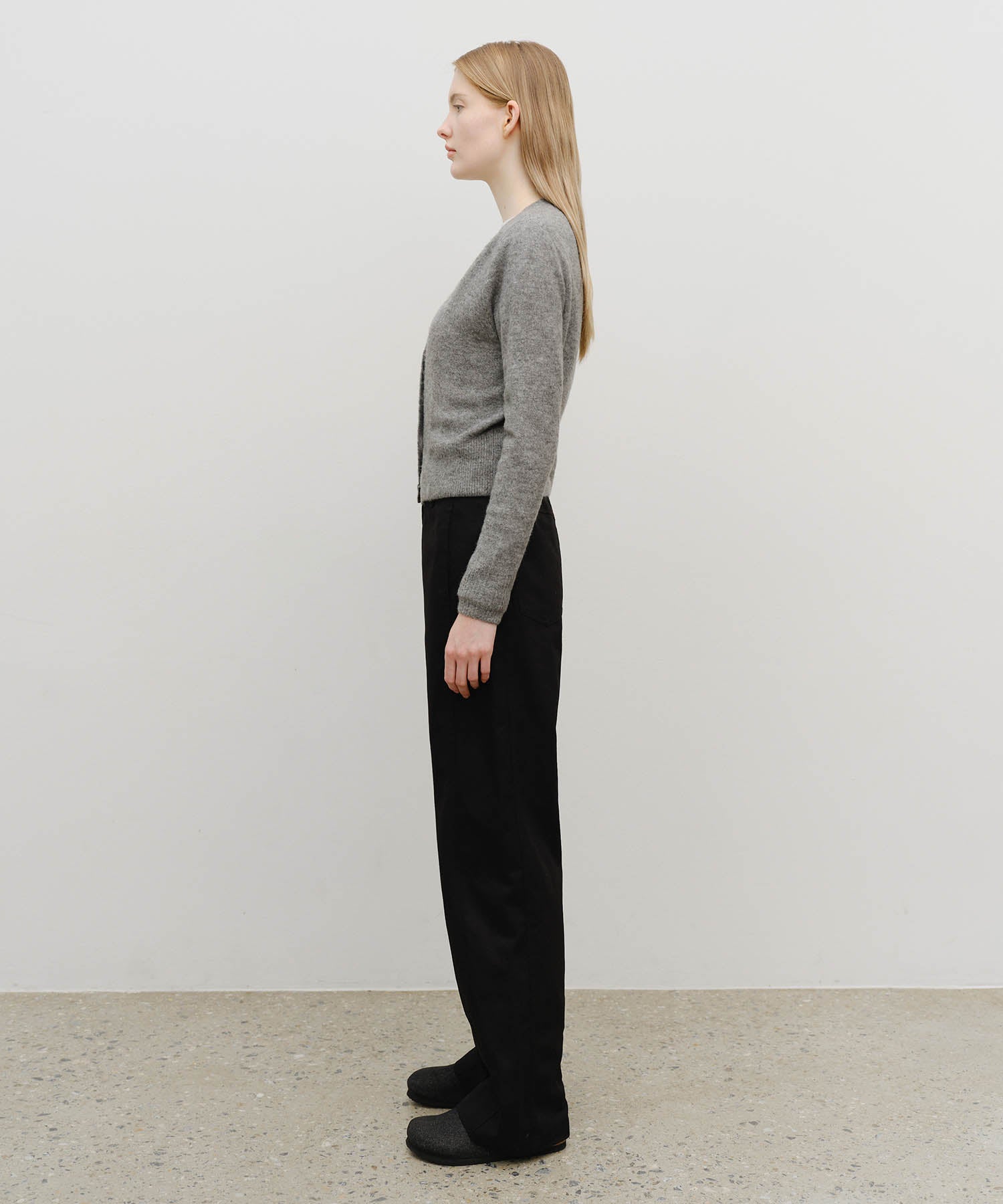 Marithe & Francois Girbaud - Cotton Curved Line Pants (Black) product image 4 | TRAB K-Fashion Australia