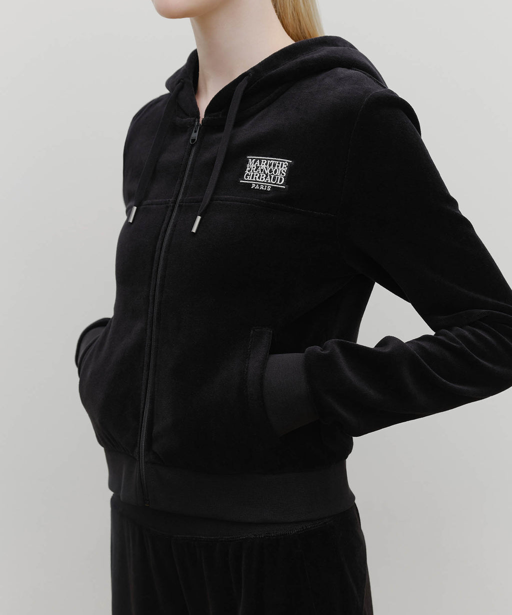 Marithe & Francois Girbaud - Marithe Sport W Velvet Jacket (Black) product image 4 | TRAB K-Fashion Australia