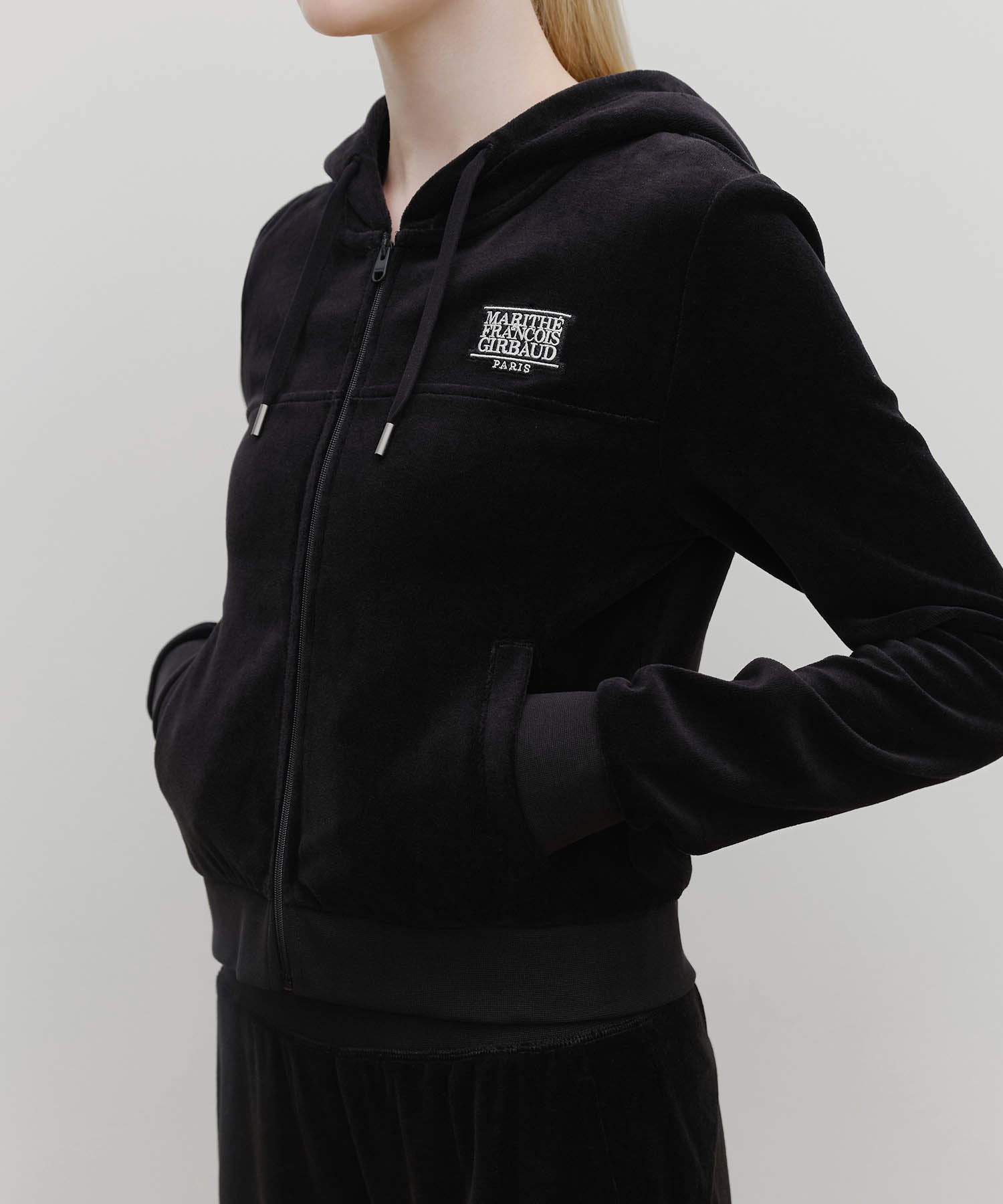 Marithe & Francois Girbaud - Marithe Sport W Velvet Jacket (Black) product image 4 | TRAB K-Fashion Australia