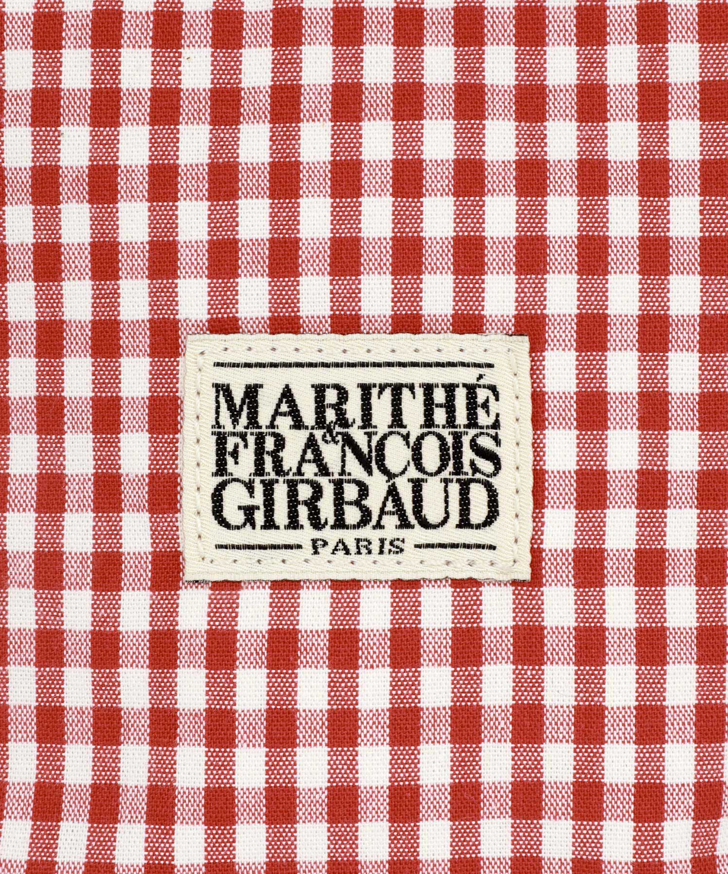 Marithe & Francois Girbaud - Classic Logo Check Pouch (Red) product image 4 | TRAB K-Fashion Australia